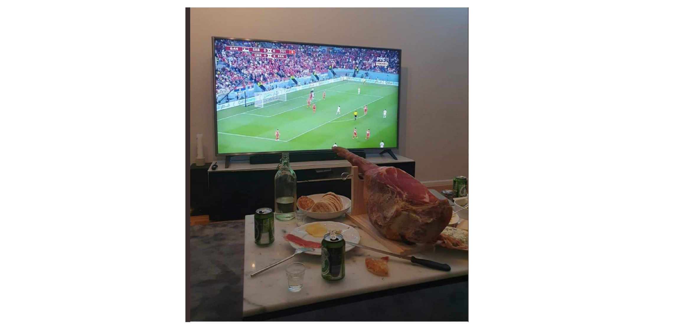 Srbija - Švajcarska navijač