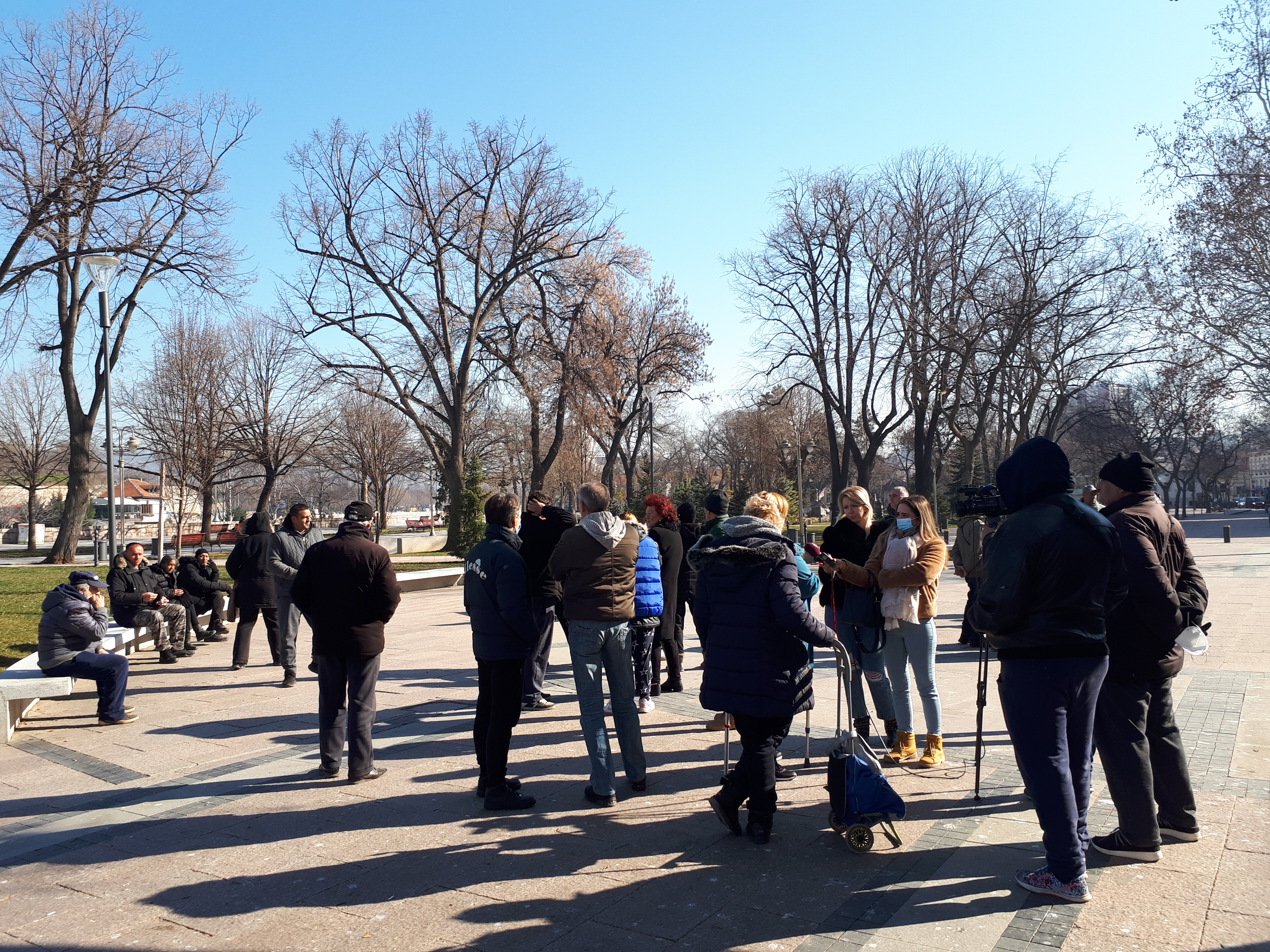 Protest pijačnih prodavaca u Nišu Foto: Miljana Isailović/Nova.rs