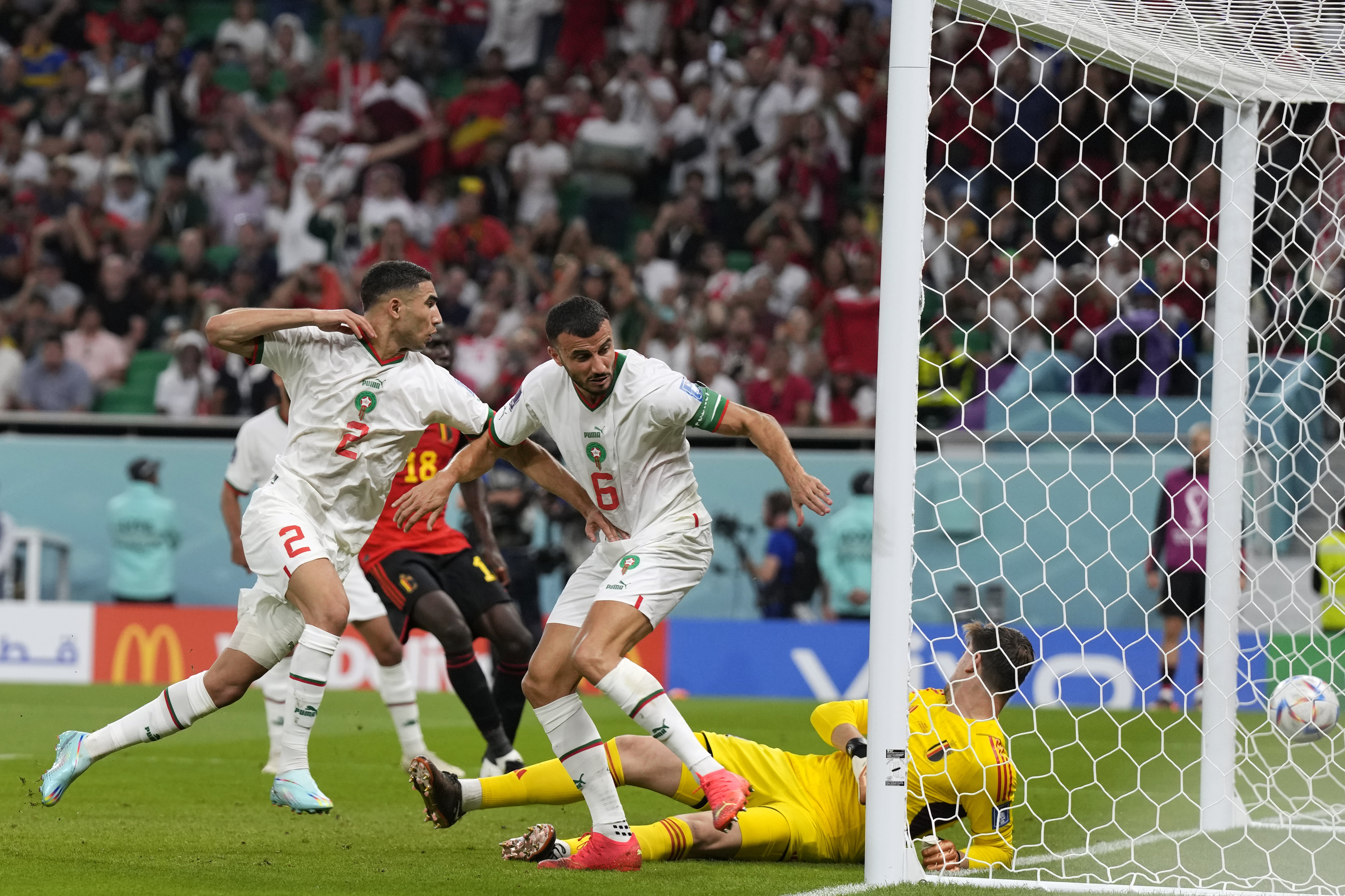 WCup Belgium Morocco Soccer