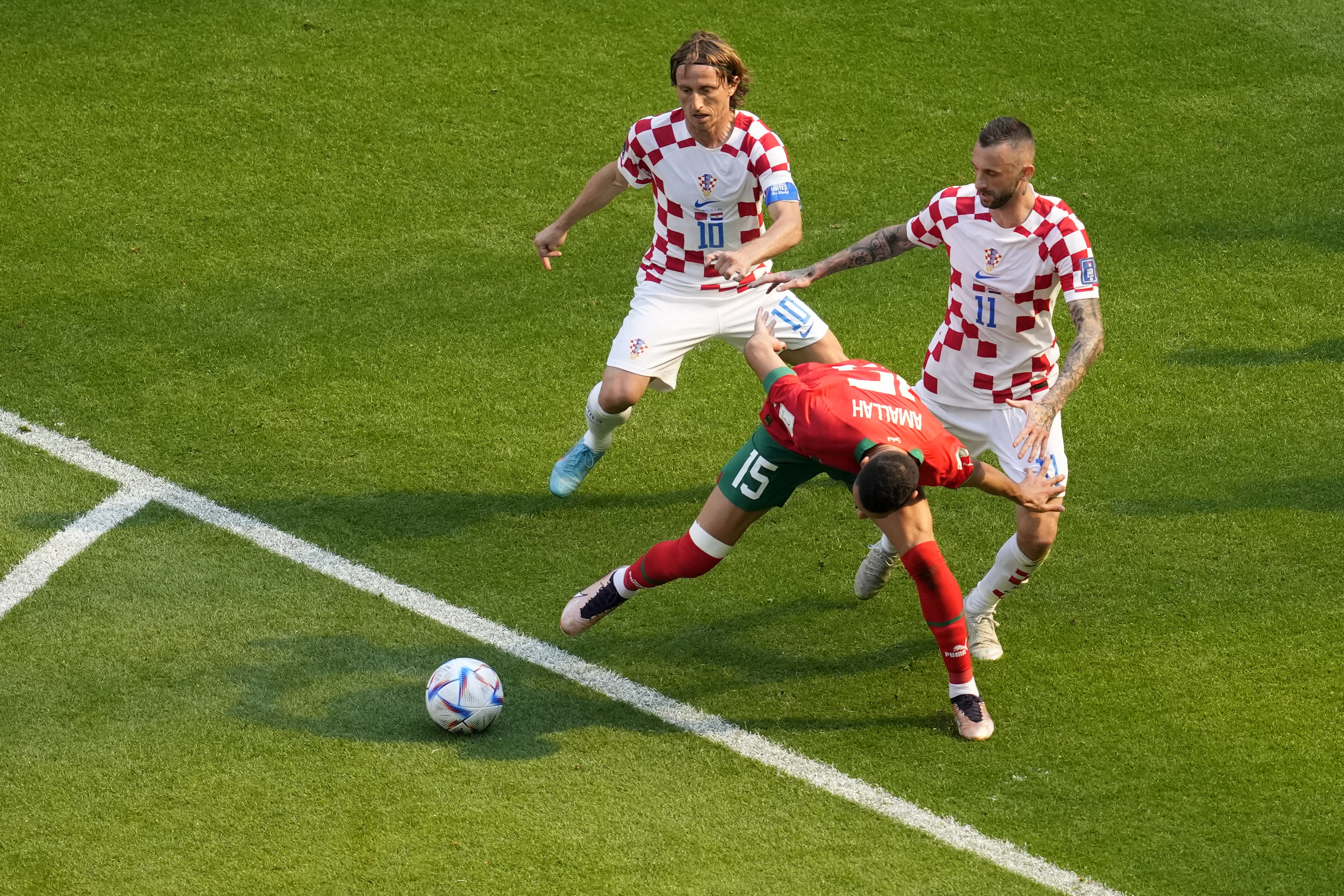 WCup Morocco Croatia Soccer