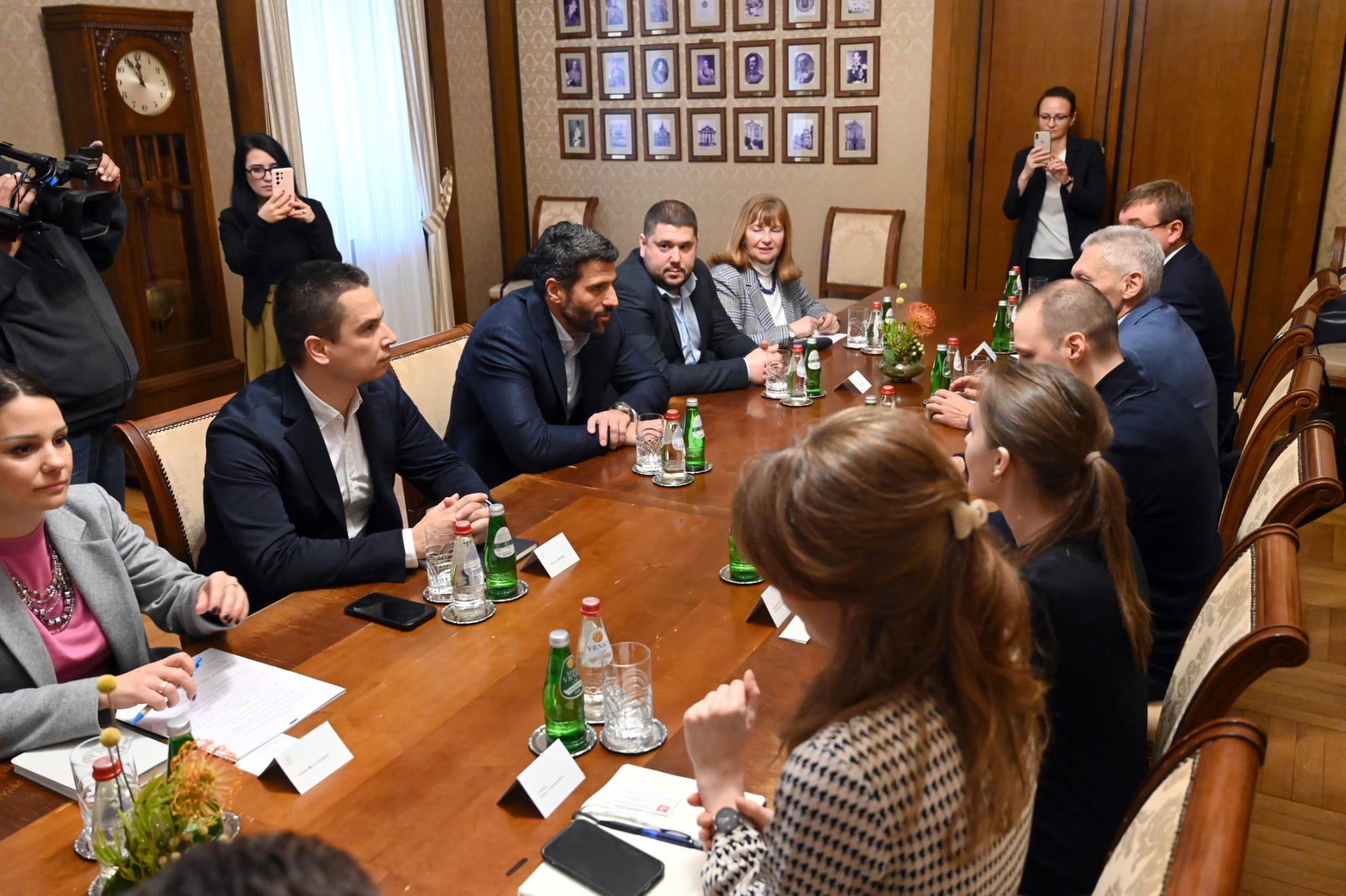 Aleksandar Šapić, delagacija iz Moskve, unapređenje saradnje u oblasti kulture, privrede i obrazovanja Foto: Beoinfo