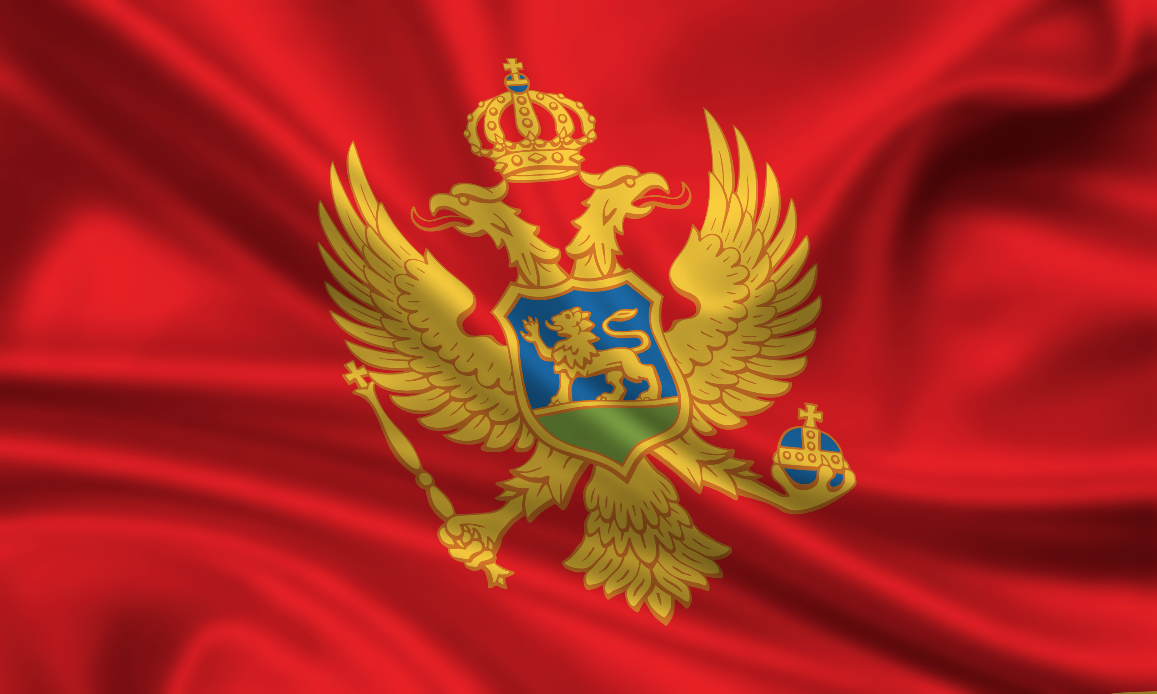Fahne,Flagge,Montenegro