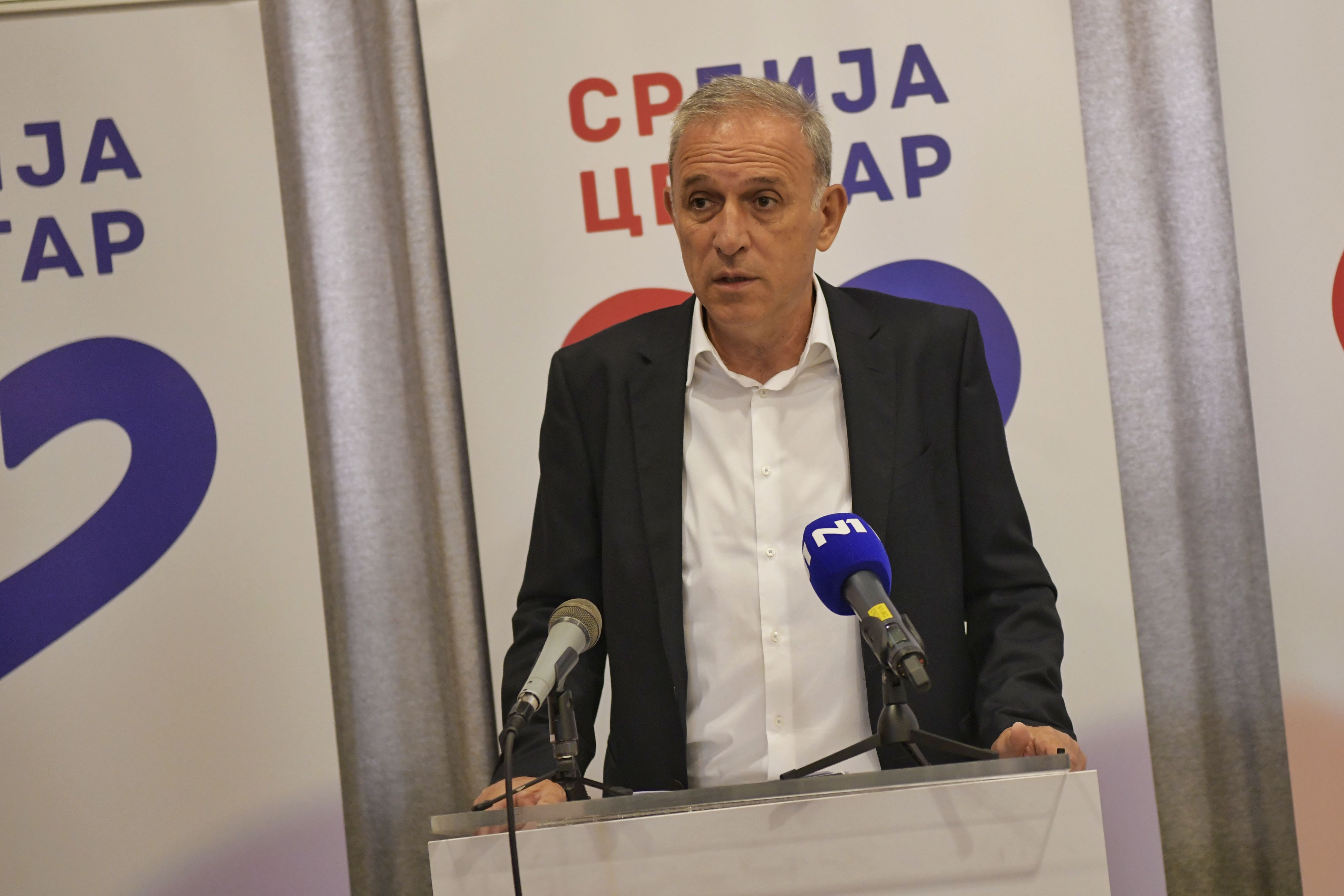 Beograd 19. avgust 2022. Konferencija za novinare Zdravka Ponosa Foto:Goran Srdanov/Nova.rs