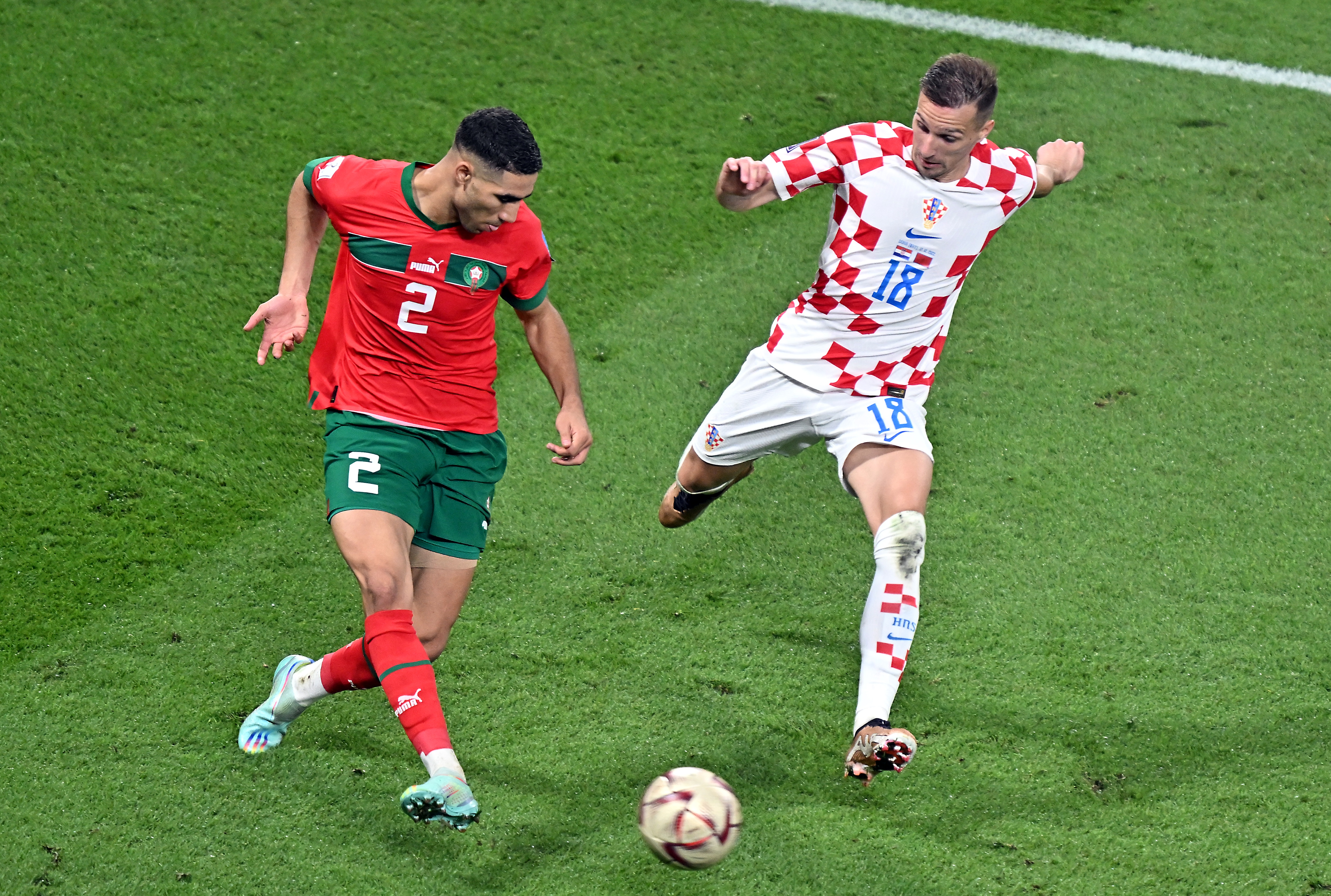 FIFA World Cup 2022 - 3rd place match Croatia vs Morocco