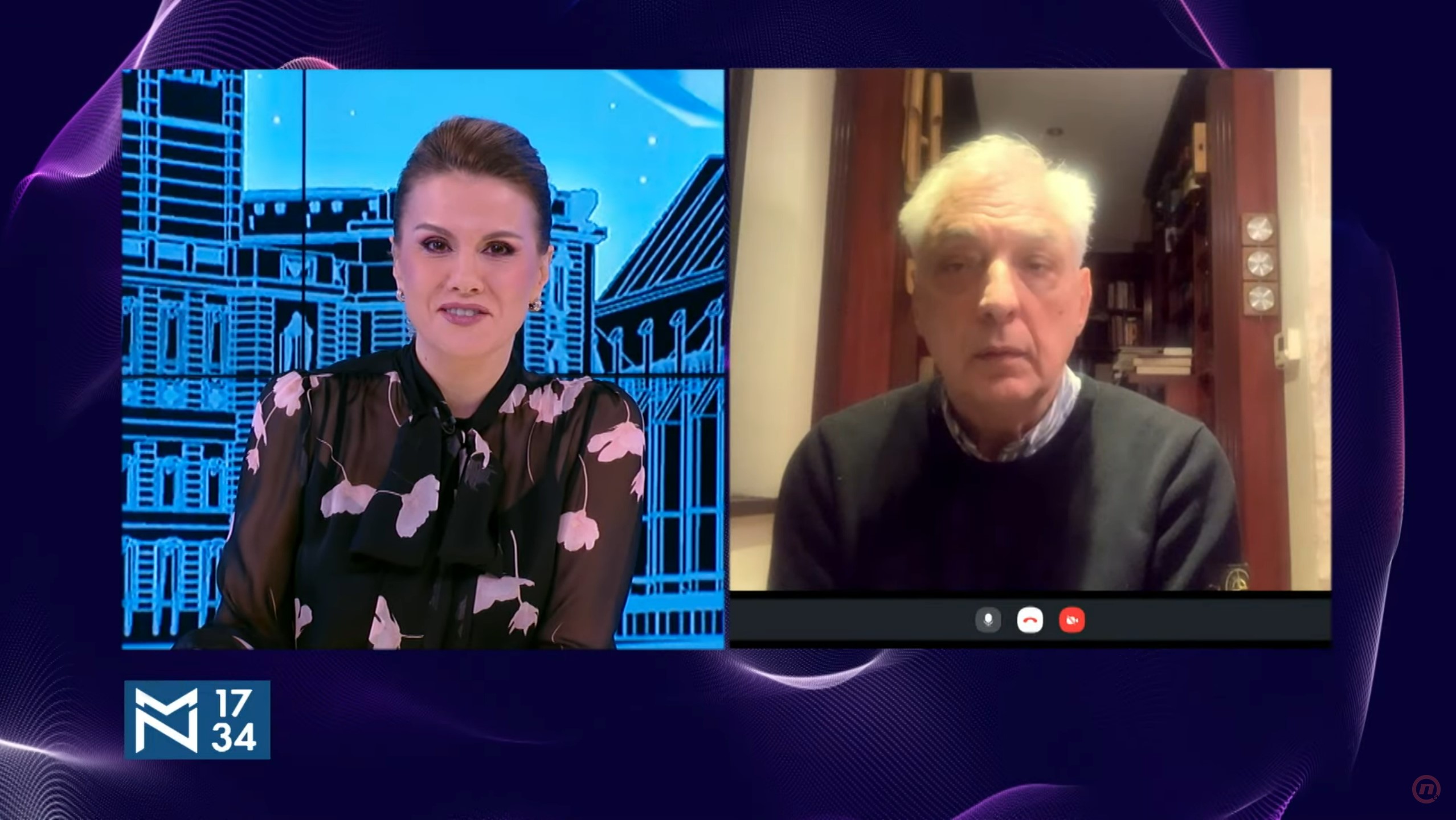 Božo Prelević, gost, emisija Među nama, Medju nama Foto: Nova S