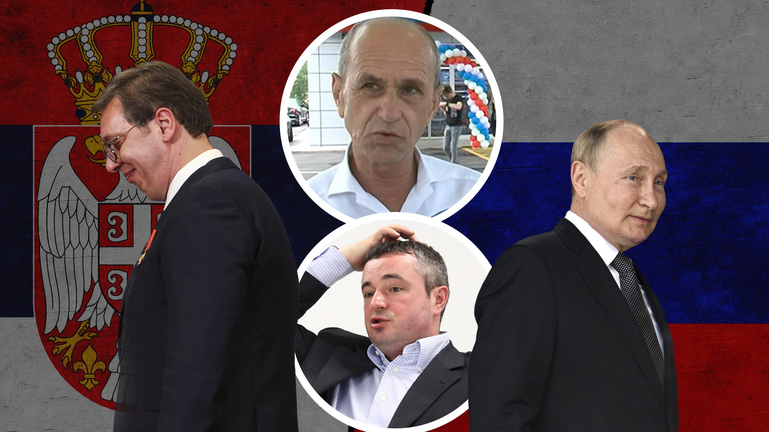 Putin, Vučić, Bobar,, Bajatović
