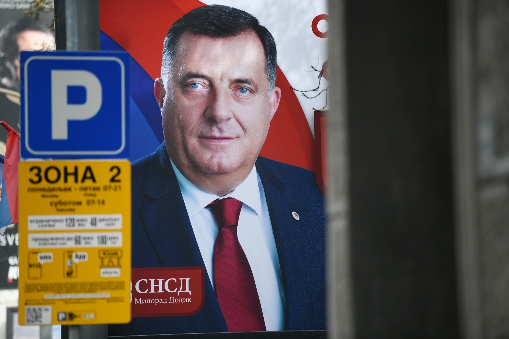 Beograd 19.09.2022. Bilbord Milorada Dodika u Beogradu, Milorad Dodik, bilbord, plakat Foto: Vesna Lalić/Nova.rs
