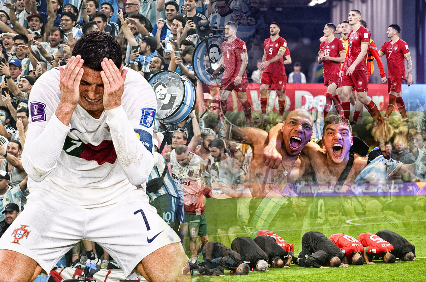 ronaldo place argentinci navijaci srbija tuzna marokanci se klanjaju