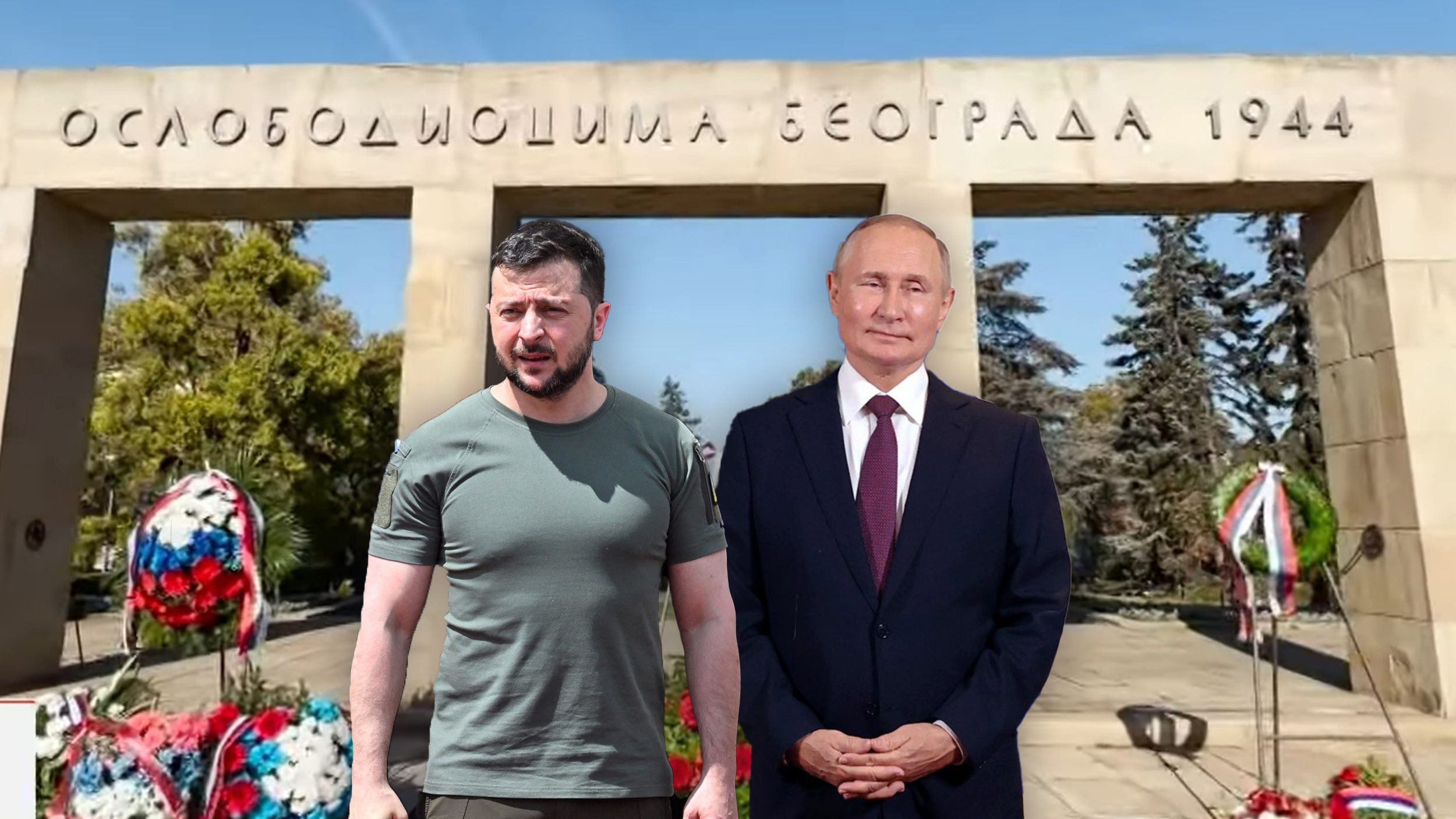 Putin, Zelenski, Dan oslobođenja. 20 oktobar