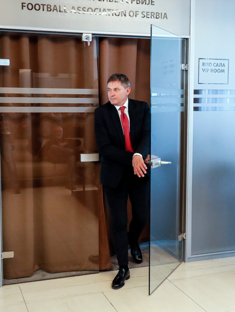 Dragan Stojkovic Piksi FSS Izborna Skupstina, Stara Pazova 31.10.2022. Beograd Srbija photo: Pedja Milosavljevic / STARSPORT