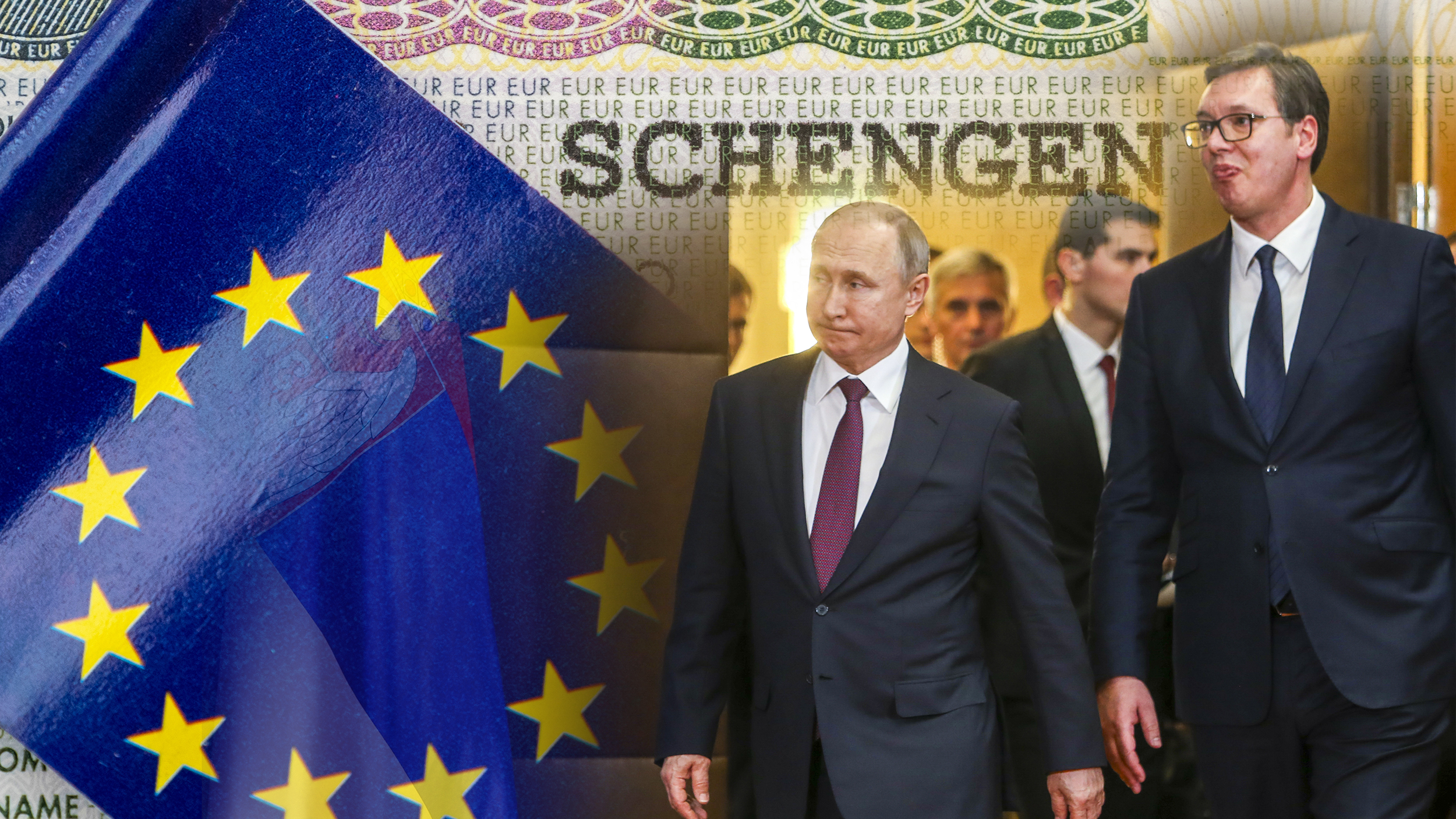 Berlin,-,Feb,10:,Close-up,Of,Schengen,Visa,With,Flag