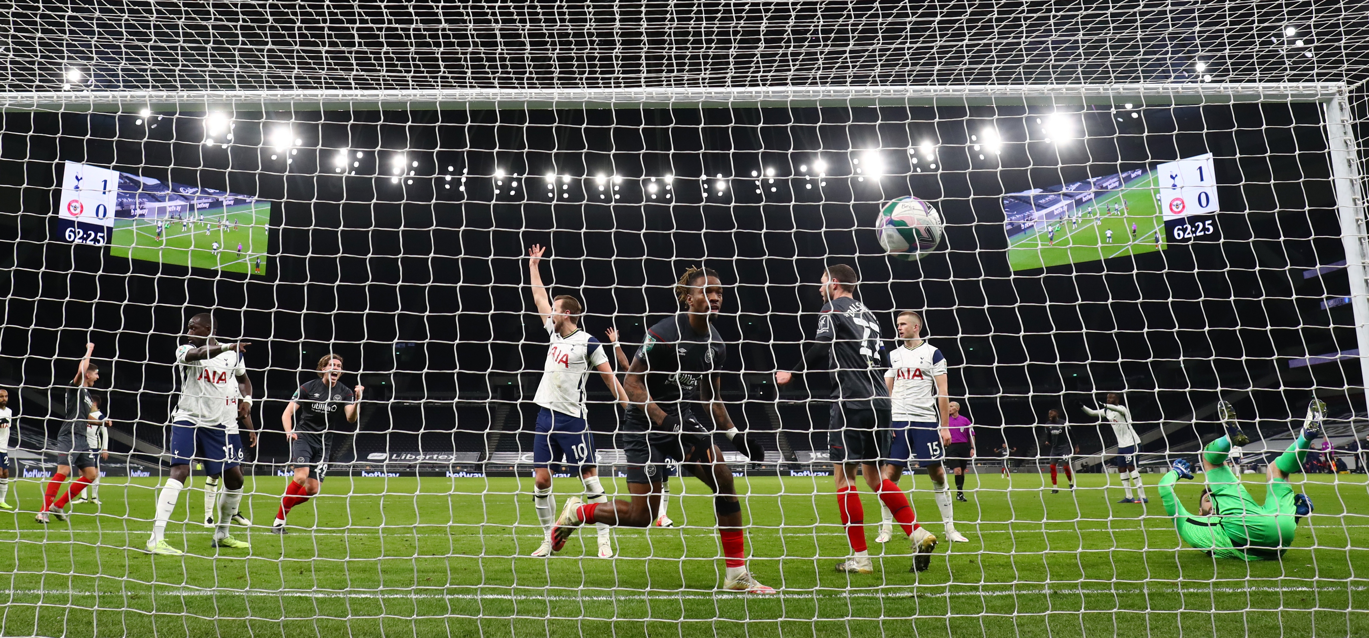 Carabao Cup semi final Tottenham Hotspur vs Brentford