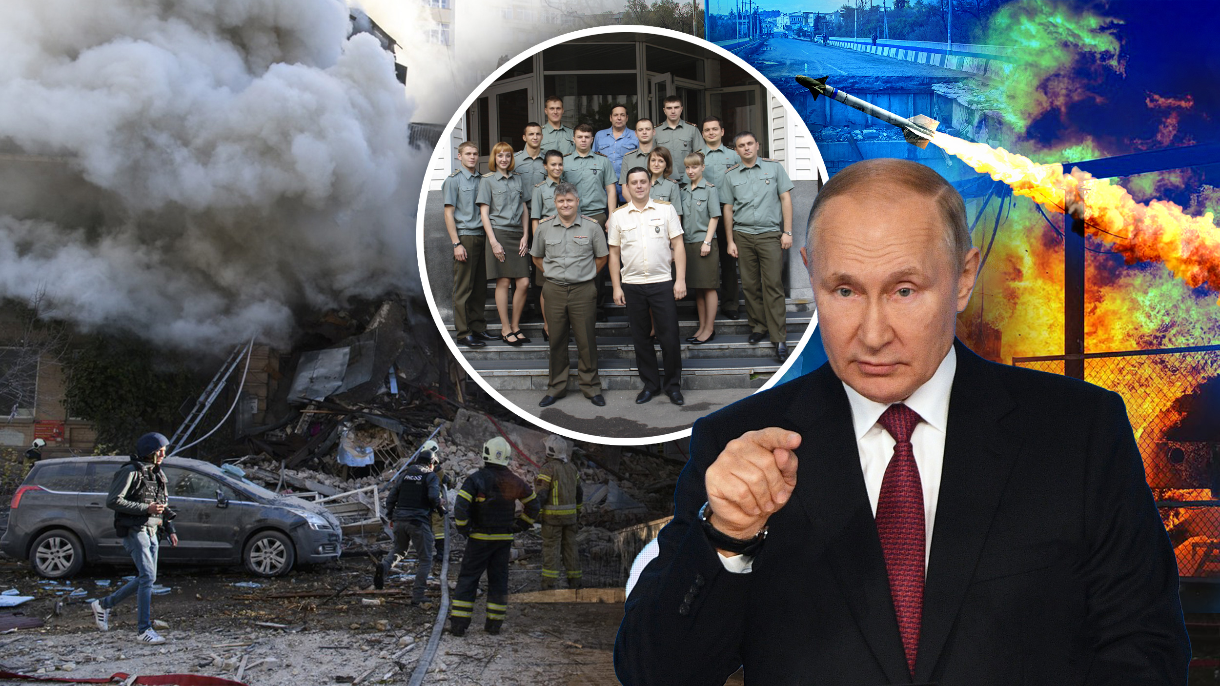 Putin, Ukrajina, Bombe, Nasmejane ubice, Kombo