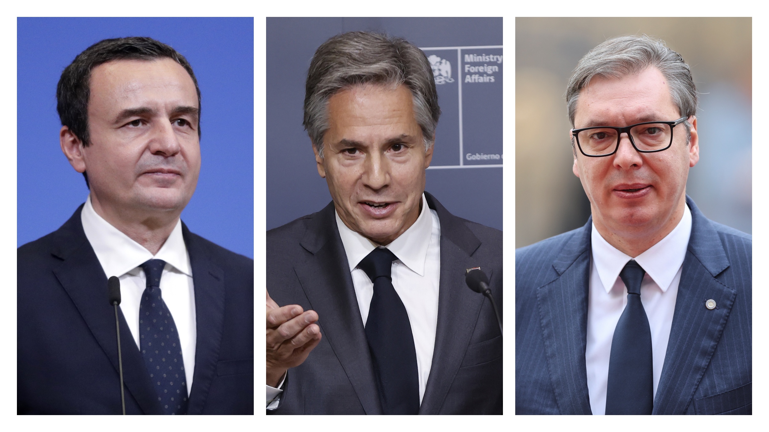 Vučić, Blinken i Kurti kombo