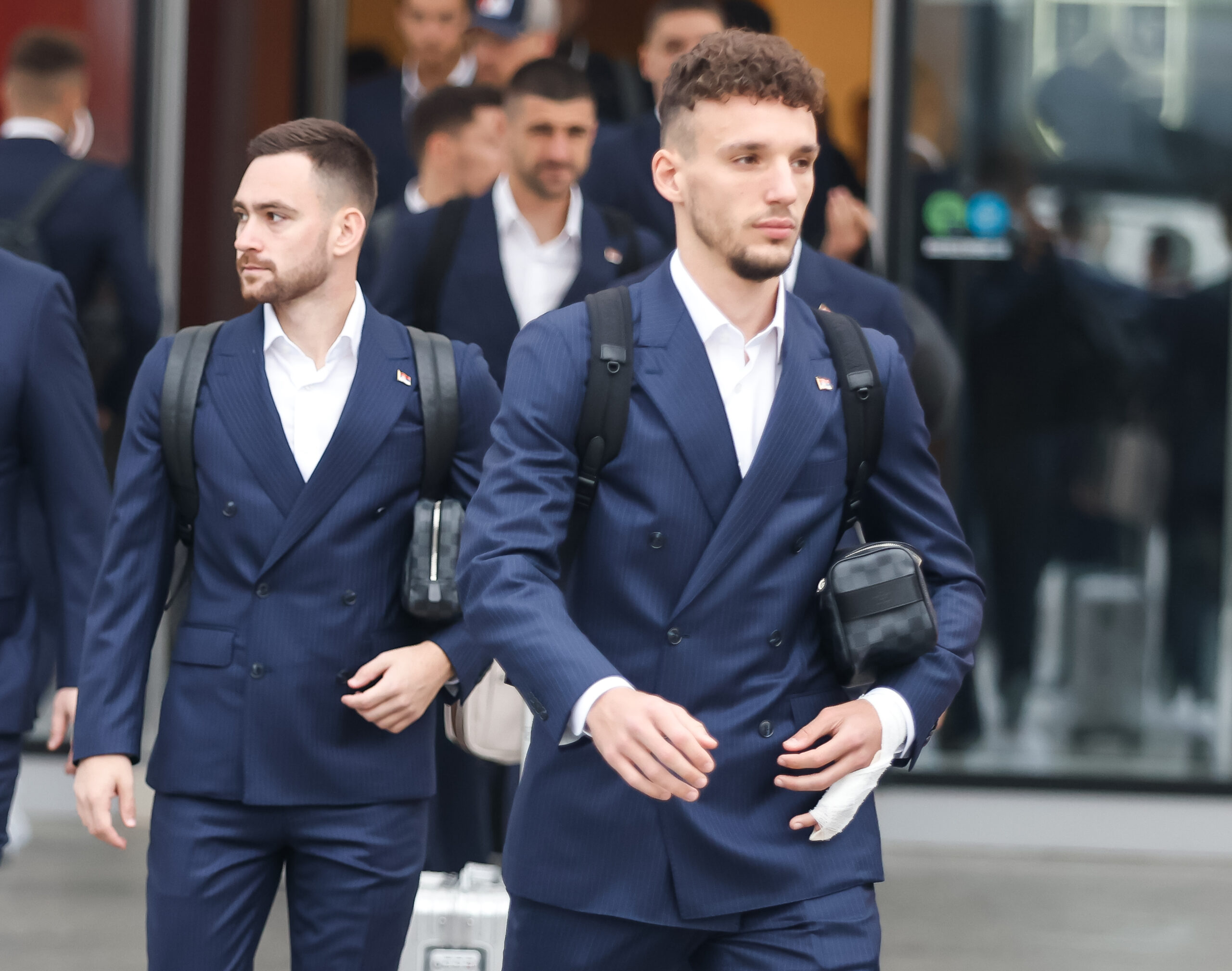 odlazak fudbalske reprezentacije Srbije na FIFA World Cup 2022 Qatar at Sports center of Serbia Footbal Federation on November 15, 2022 in Stara Pazova, Serbia. (Photo by Narko Djokovic/Starsport.rs ©)