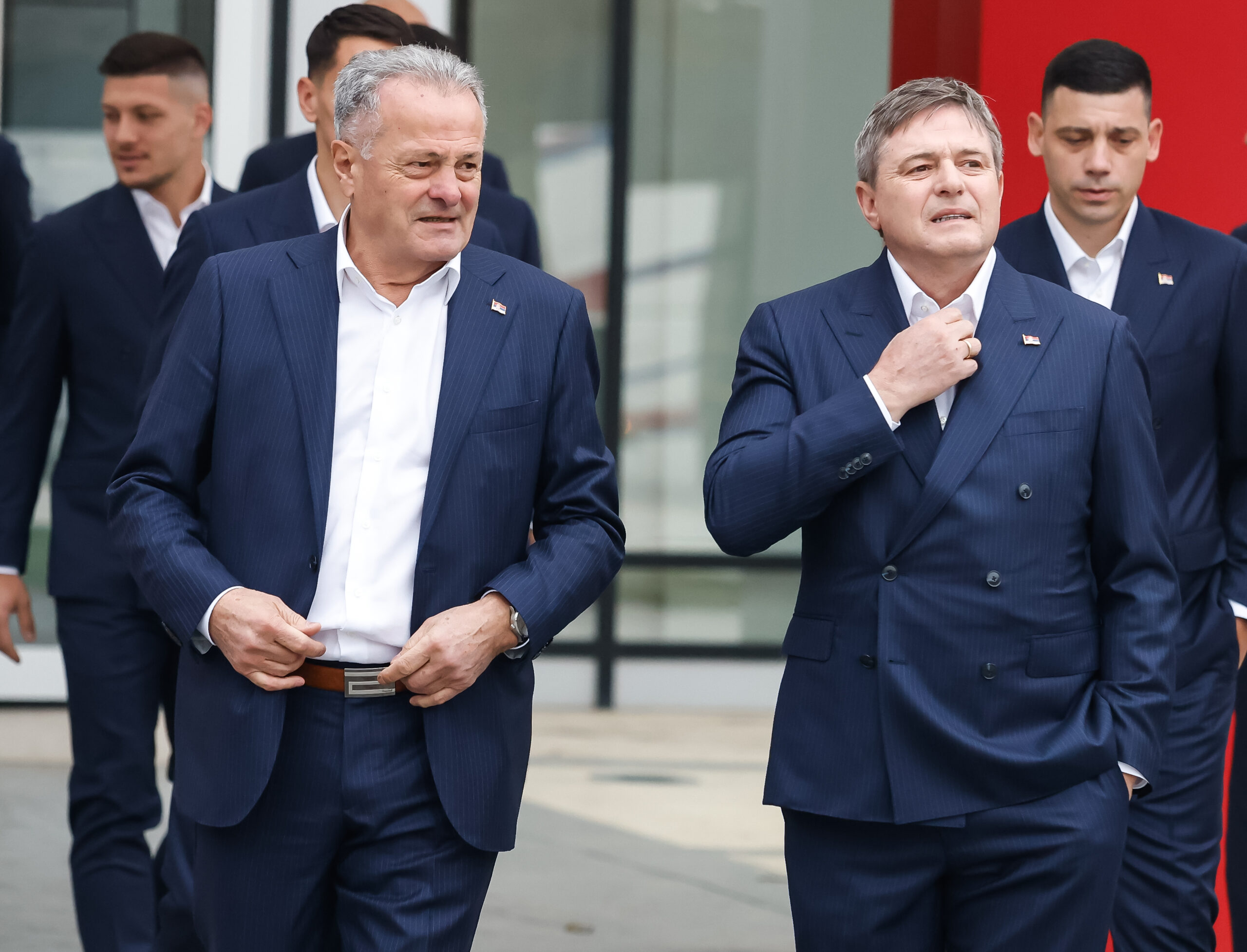 odlazak fudbalske reprezentacije Srbije na FIFA World Cup 2022 Qatar at Sports center of Serbia Footbal Federation on November 15, 2022 in Stara Pazova, Serbia. (Photo by Narko Djokovic/Starsport.rs ©)