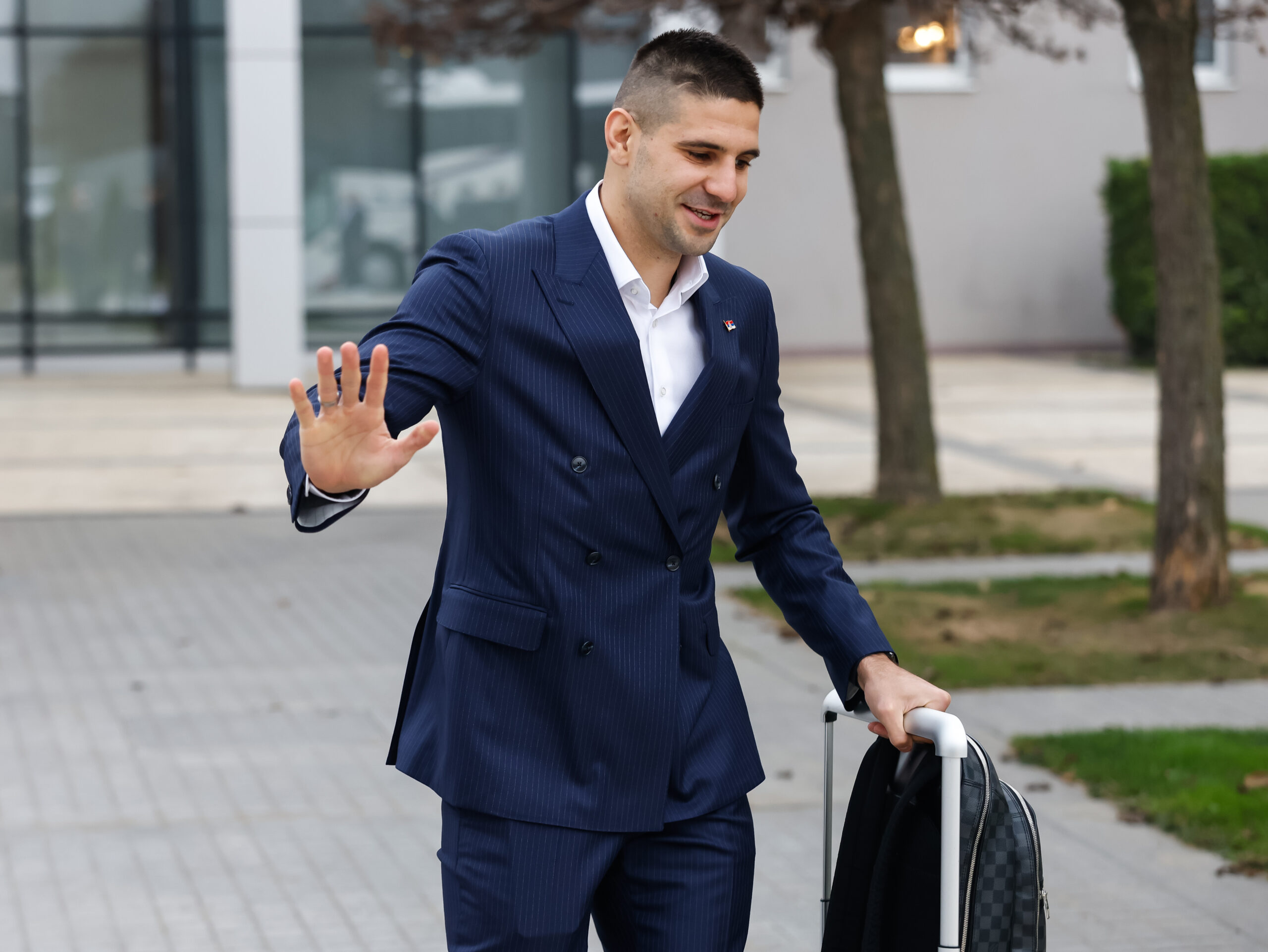 odlazak fudbalske reprezentacije Srbije na FIFA World Cup 2022 Qatar at Sports center of Serbia Footbal Federation on November 15, 2022 in Stara Pazova, Serbia. (Photo by Narko Djokovic/Starsport.rs ©)