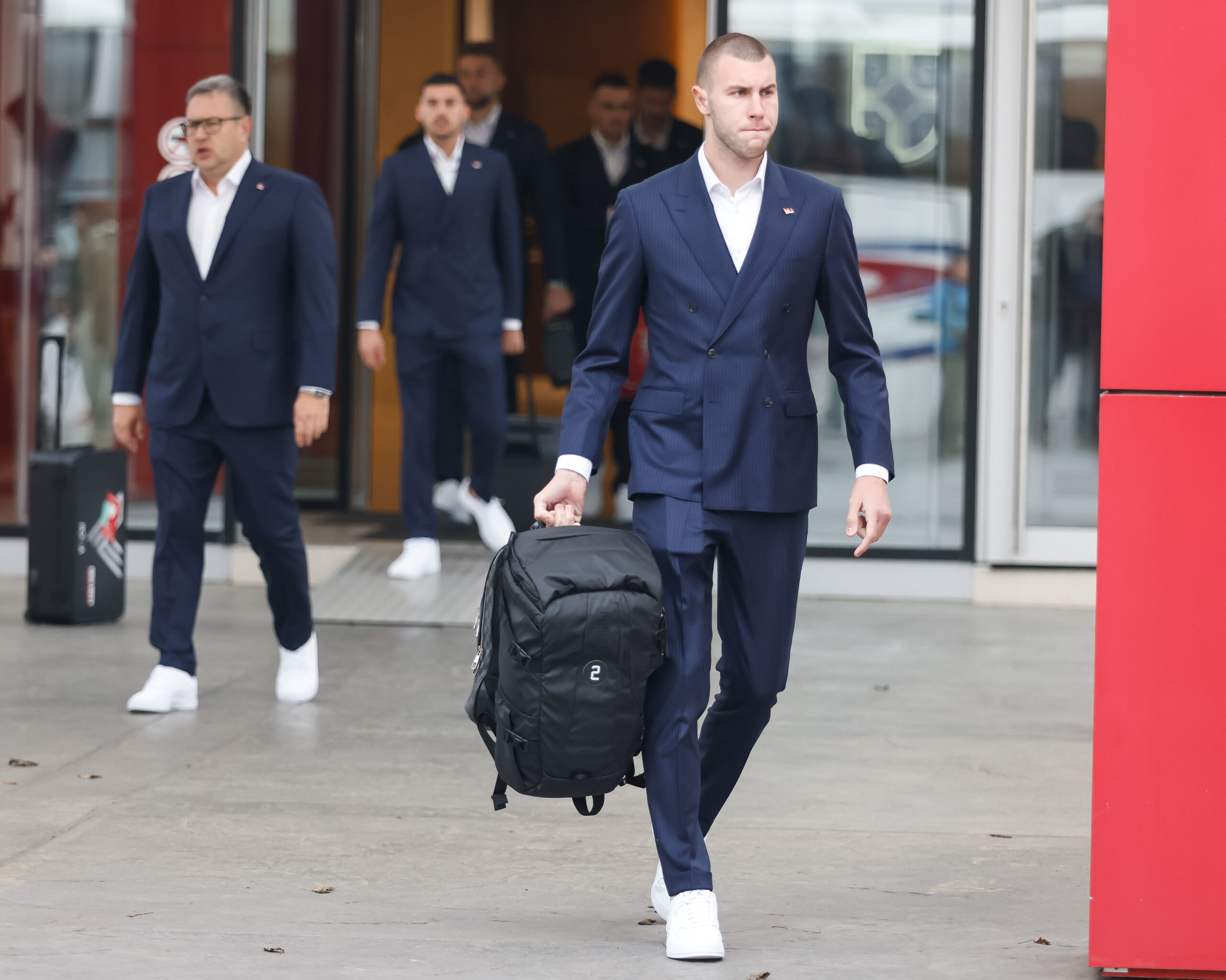 odlazak fudbalske reprezentacije Srbije na FIFA World Cup 2022 Qatar at Sports center of Serbia Footbal Federation on November 15, 2022 in Stara Pazova, Serbia. (Photo by Narko Djokovic/Starsport.rs ©)