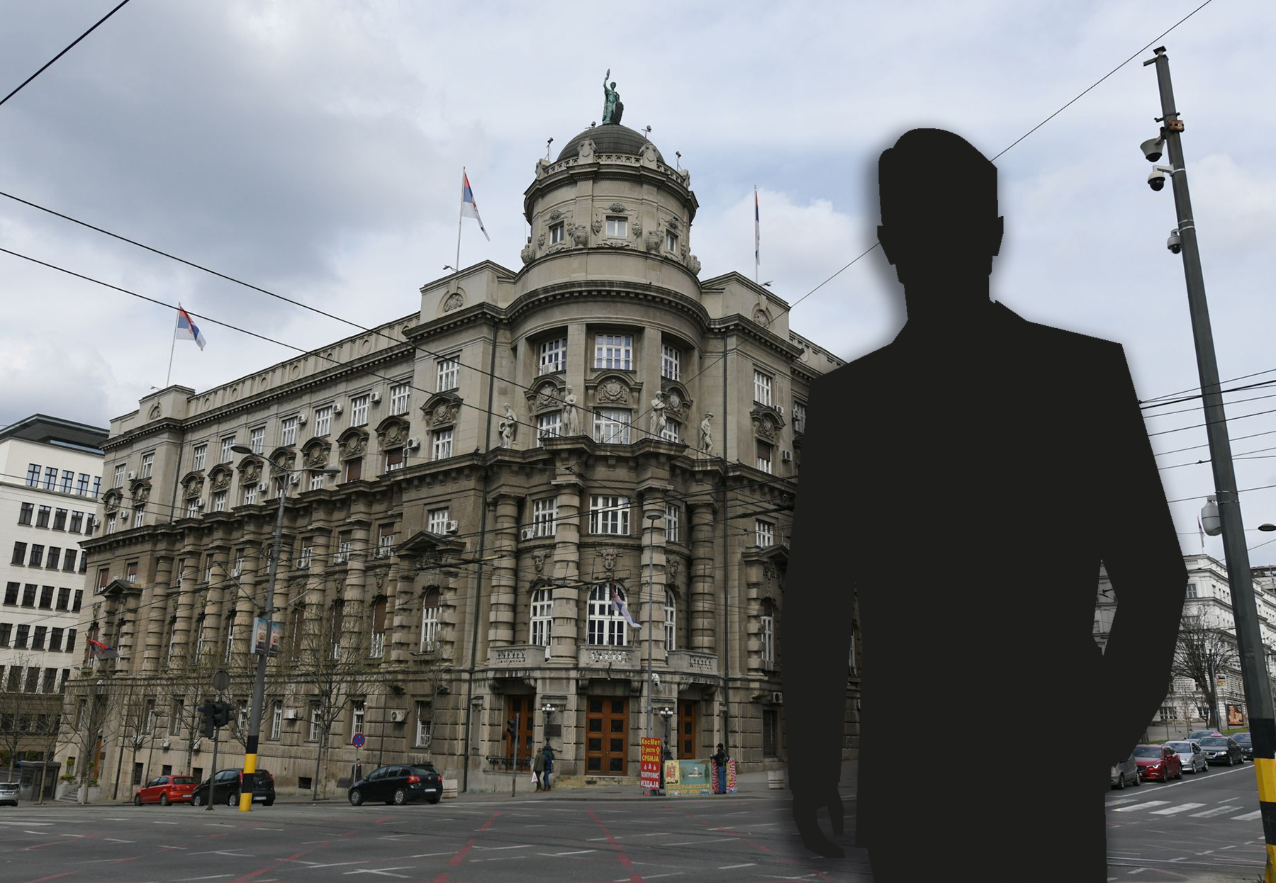 silueta za novog ministra u vladi