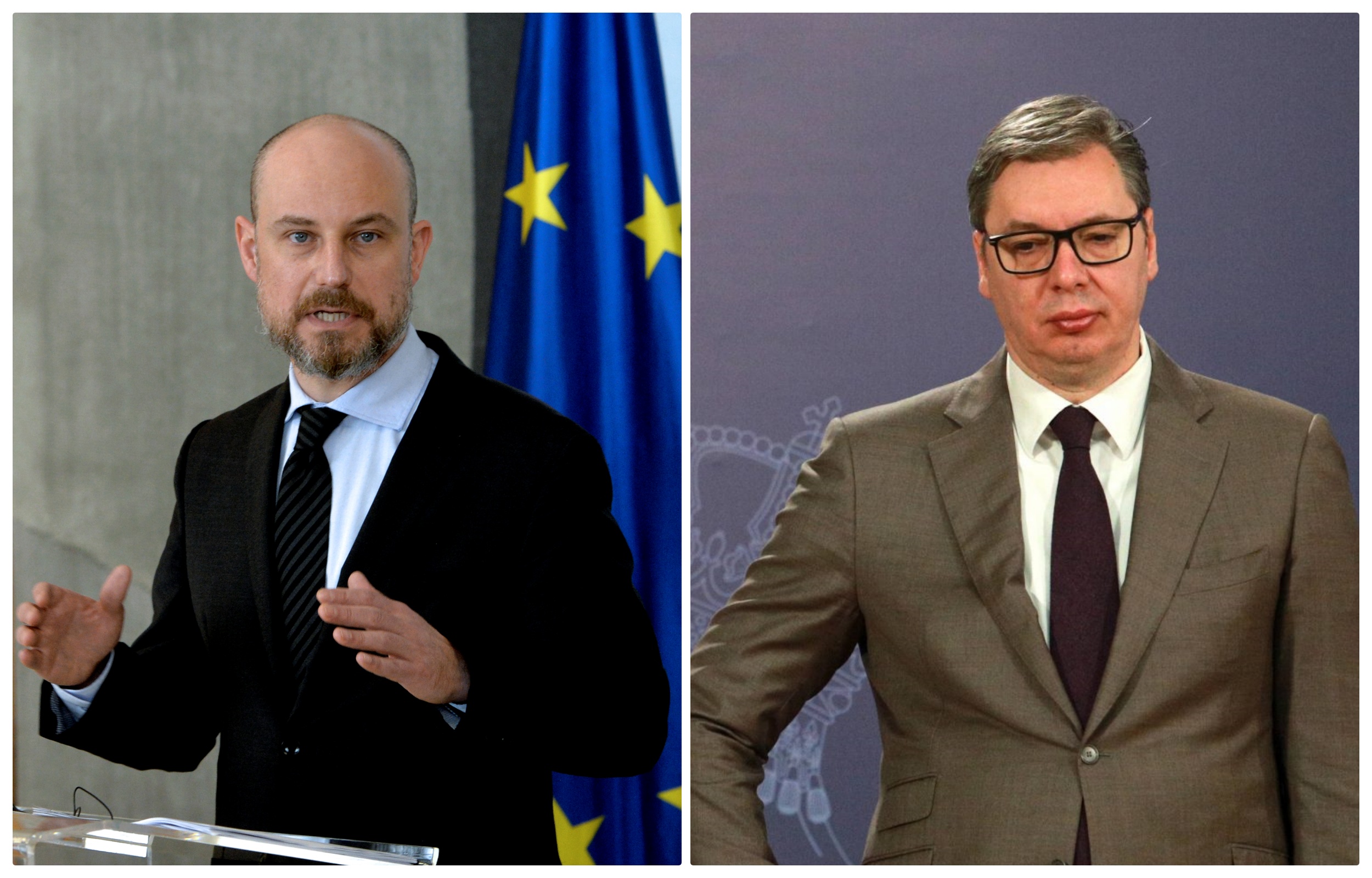 Vladimir Bilčik i Aleksandar Vučić