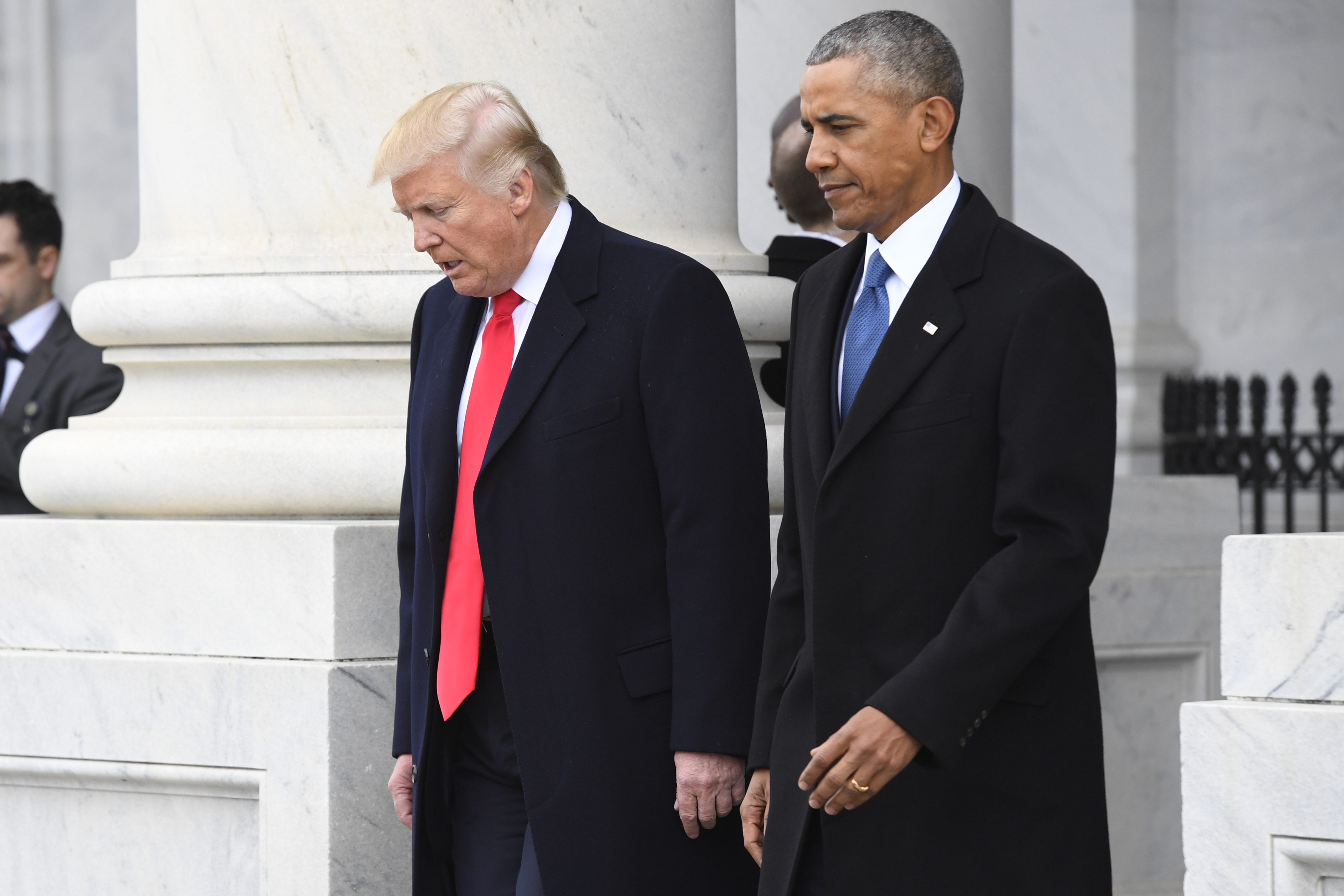 Donald Tramp i Barak Obama