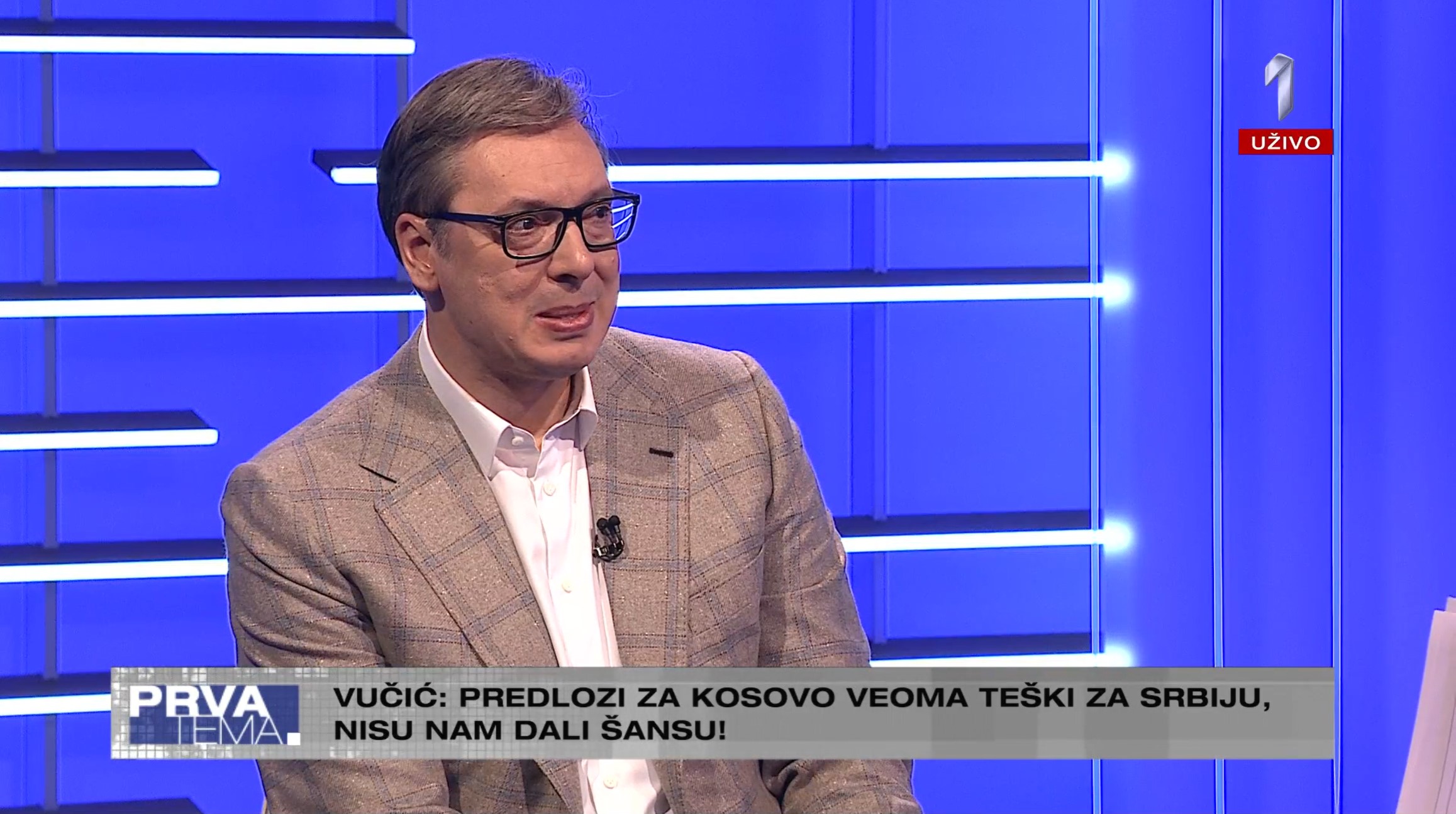 Aleksandar Vučić Foto: Printscreen Prva Tv
Faca