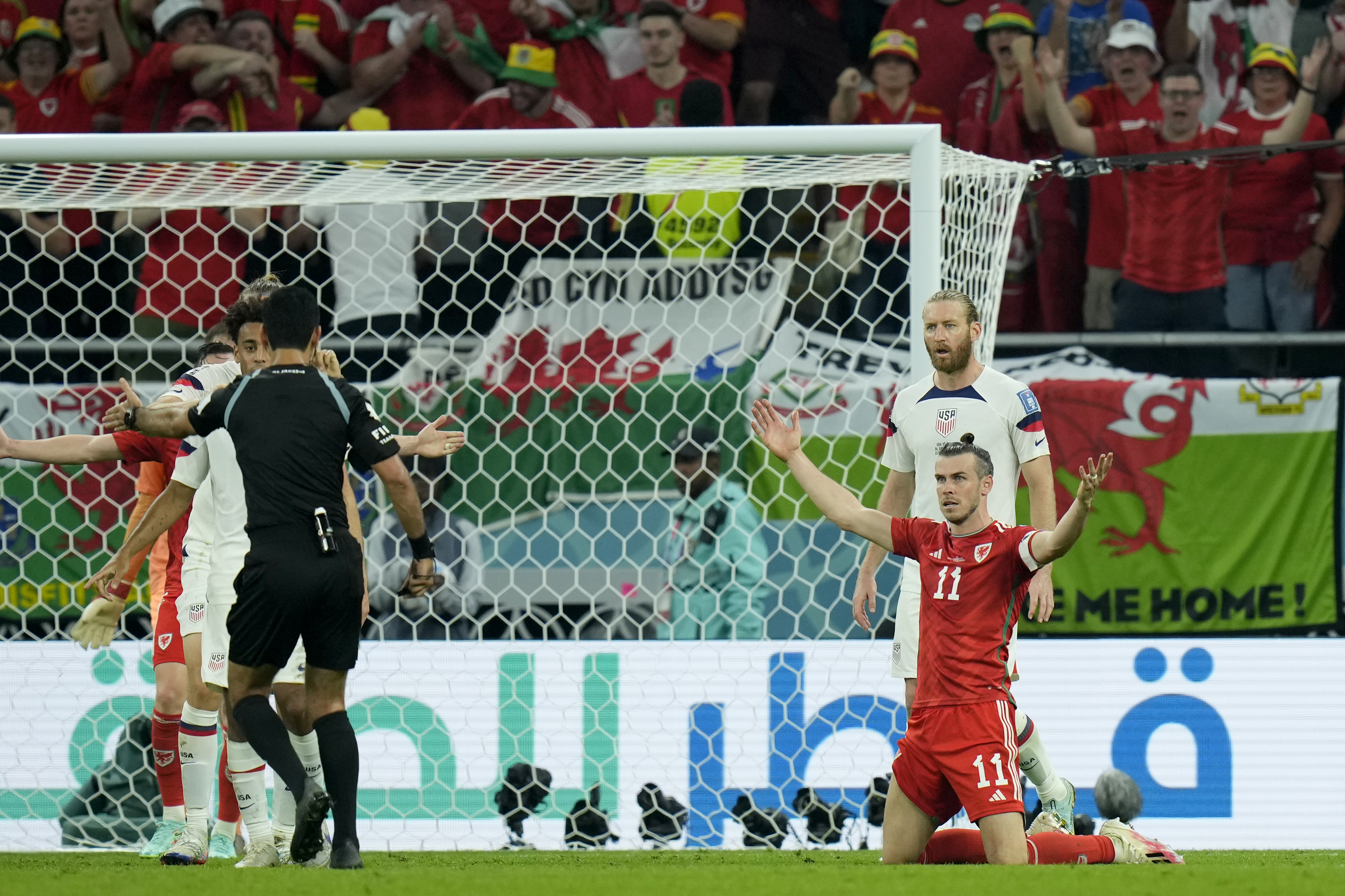 WCup US Wales Soccer