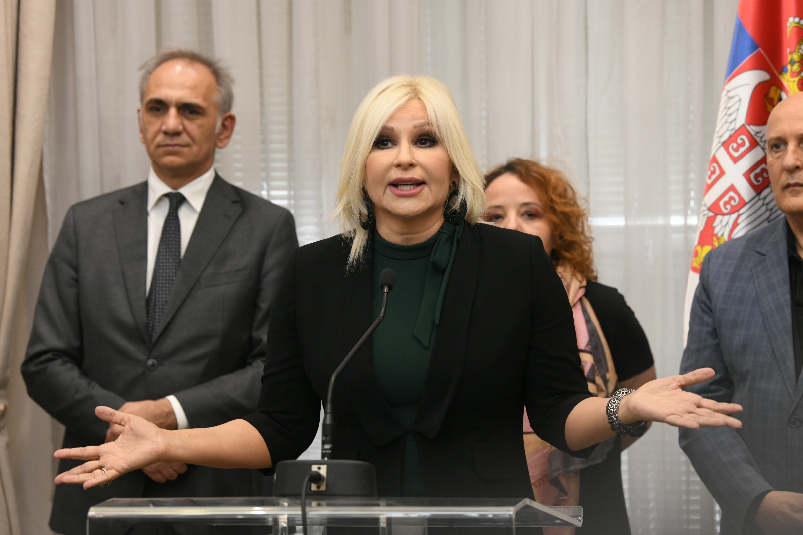 Beograd 24. oktobar 2022. Konferencija za novinare bivse ministarke Zorana Mihajlovic Foto:Vesna Lalić/Nova.rs