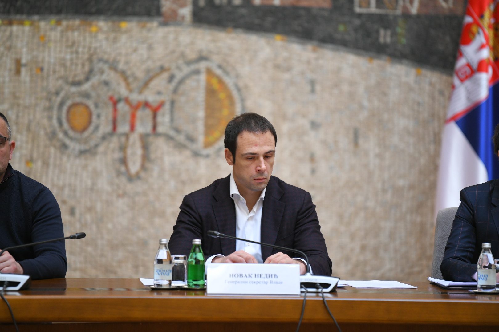 Beograd 24. februar 2022. Vanredna sednica Vlade Srbije Foto:Nemanja Jovanović/Nova.rs