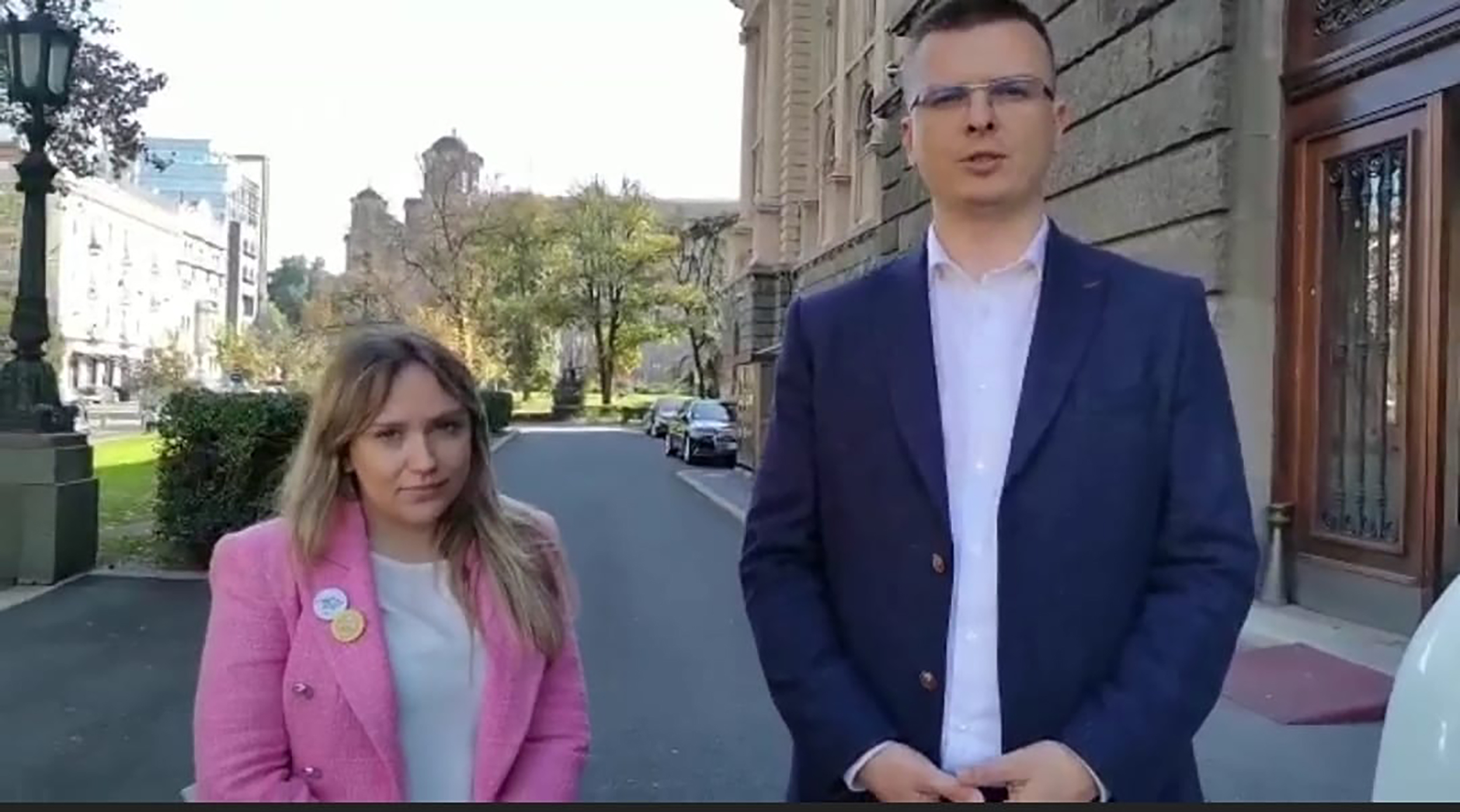 Aktivistkinjama „Kreni-Promeni“ nije dozvoljeno da se obrate u holu Skupštine