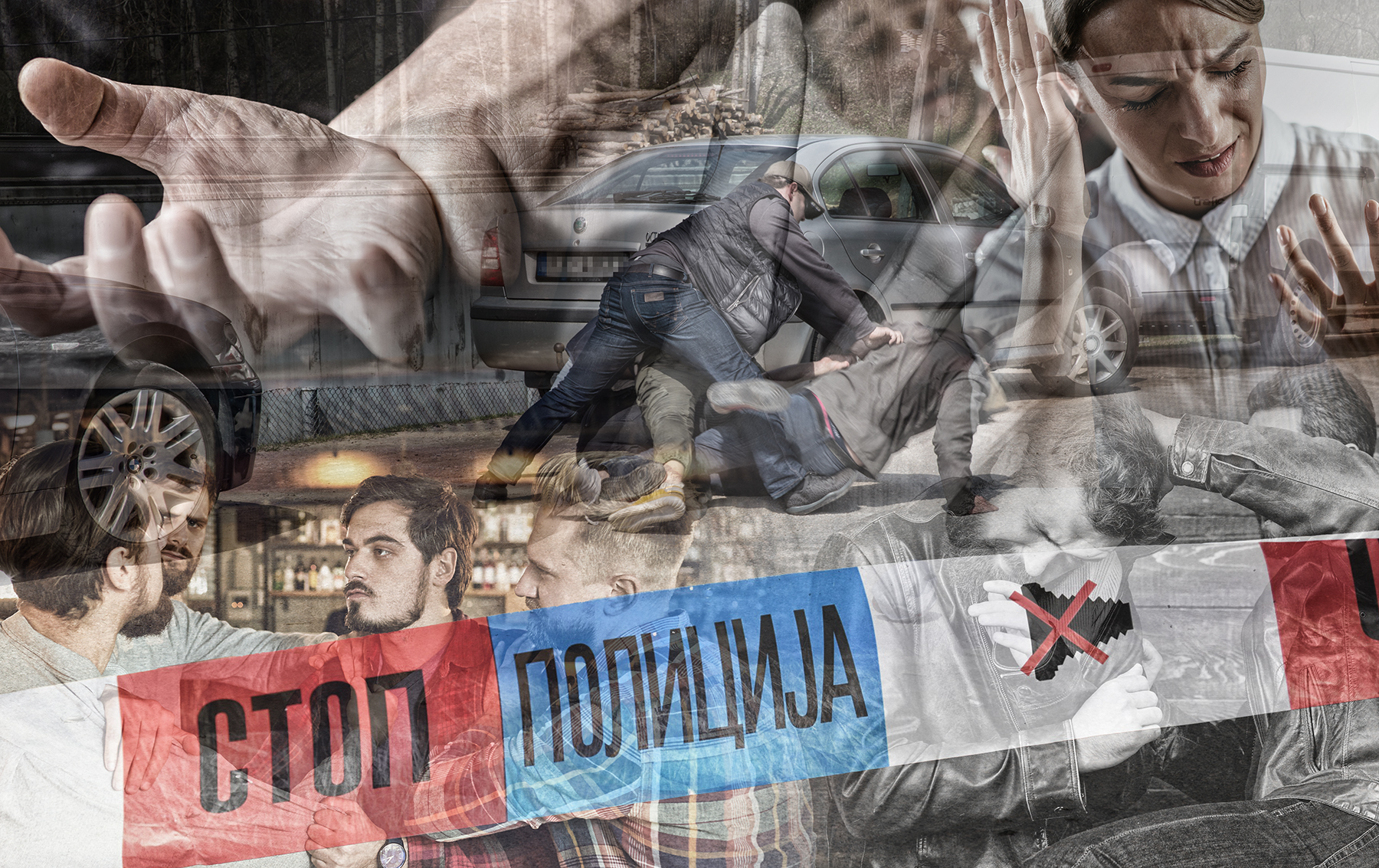 City,Brenguli,,Latvia.,Crime,At,Street.,Peoples,Fight,,Aggression.,Travel