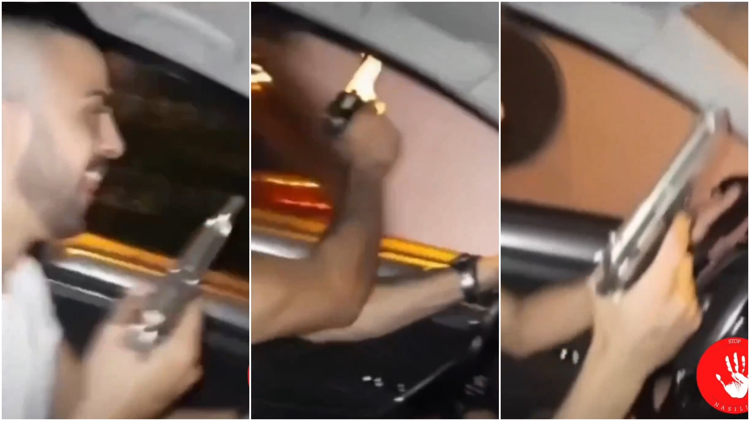 Mušakarac, pištolj, pucanje iz pištolja, kombo Foto: Instagram/stop_nasilju1