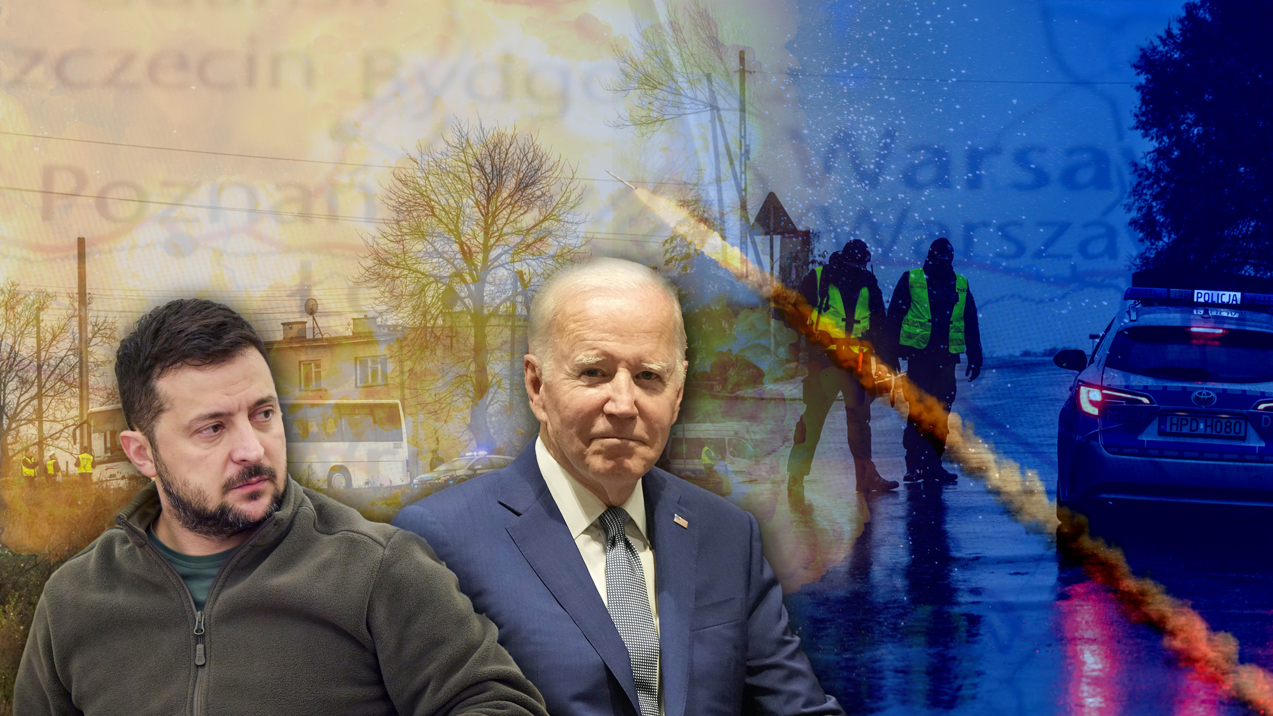 Bajden, Zelenski, Poljska, raketa