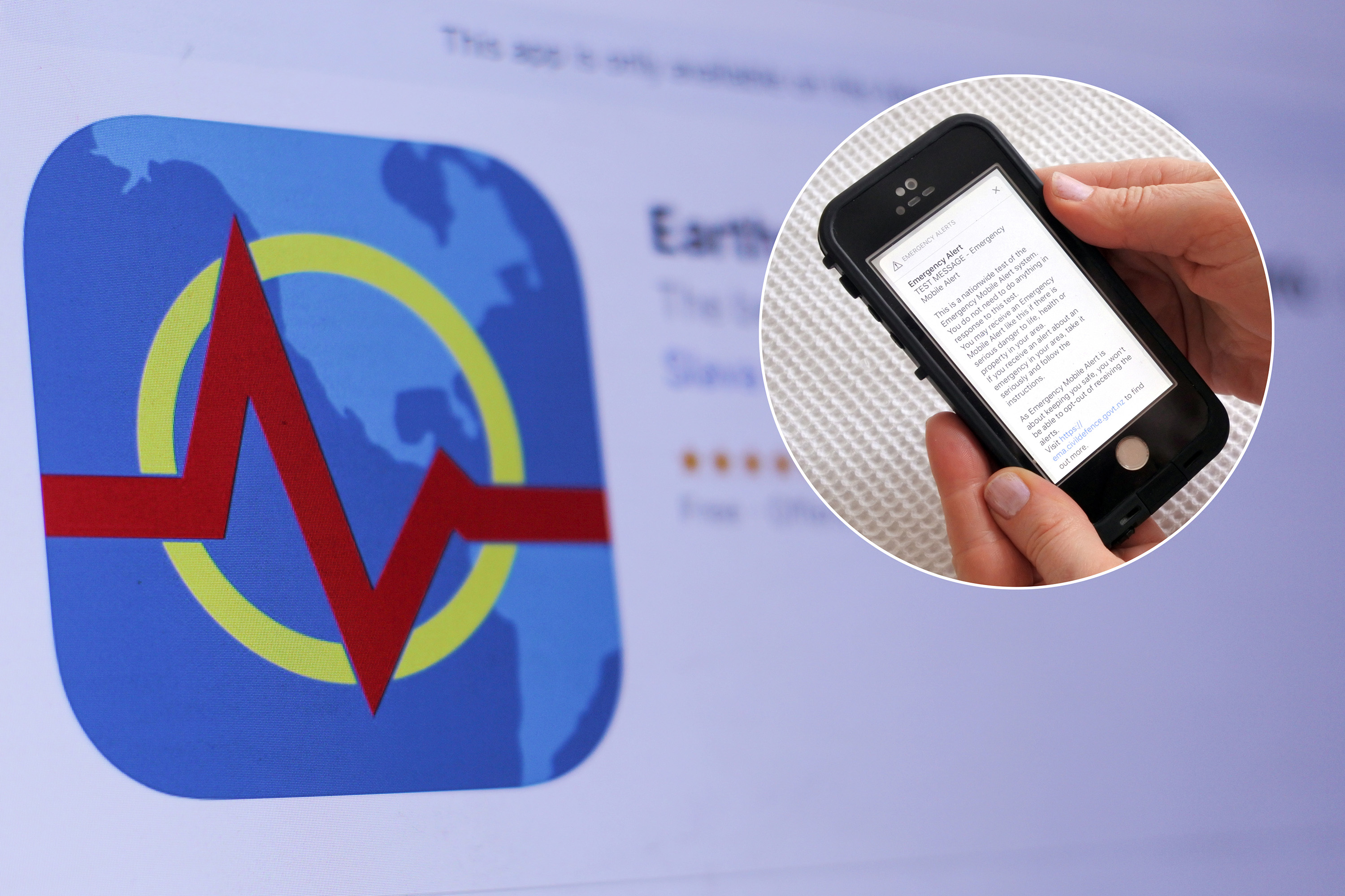 Upozorenje, zemljotres, android, aplikacija, sms, poruka, obaveštenje, kombo Ilustracija: Foto: Shutterstock/PREMIO STOCK/ChameleonsEye