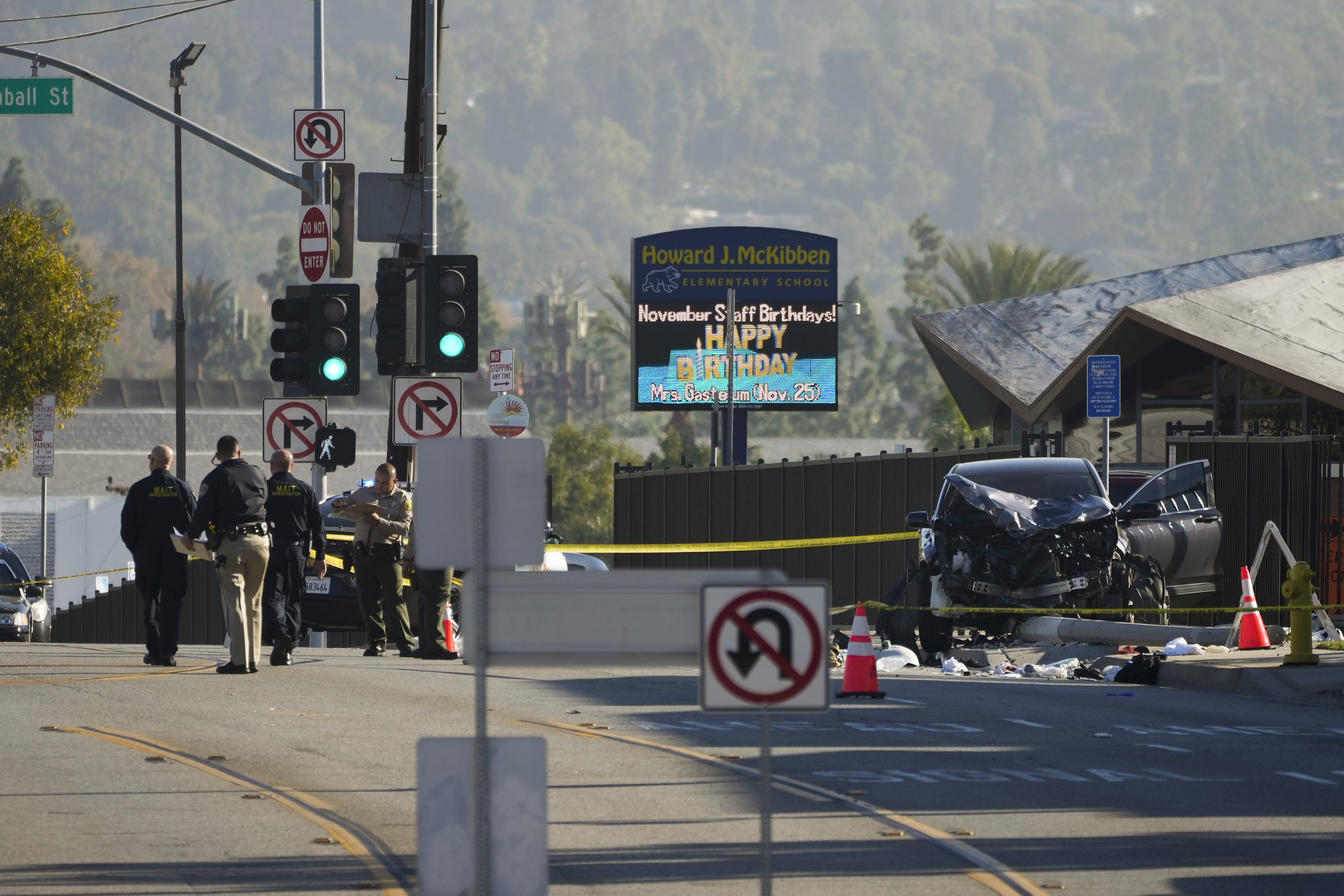 California Sheriff's Recruits Struck