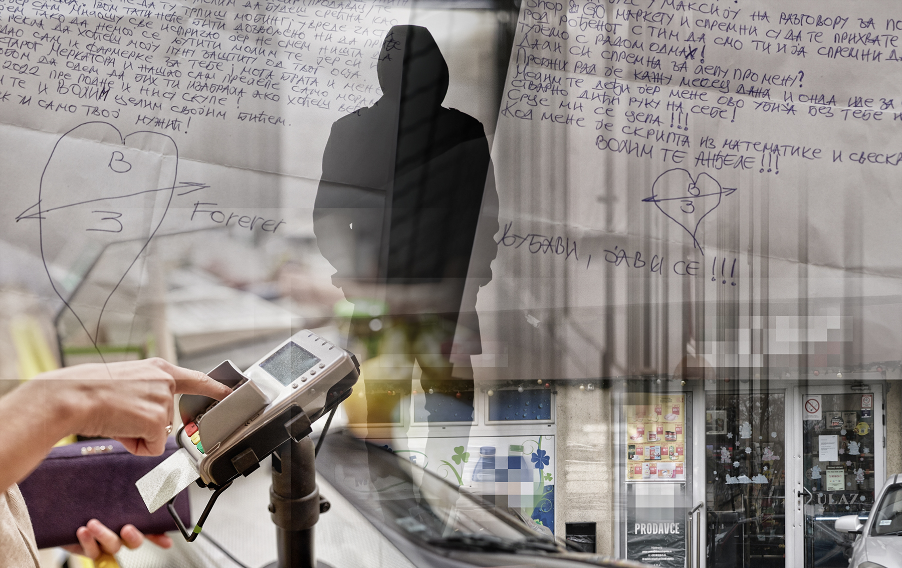 Unrecognizable,Male,Figure,With,Hidden,Face,In,Hood,Walking,In