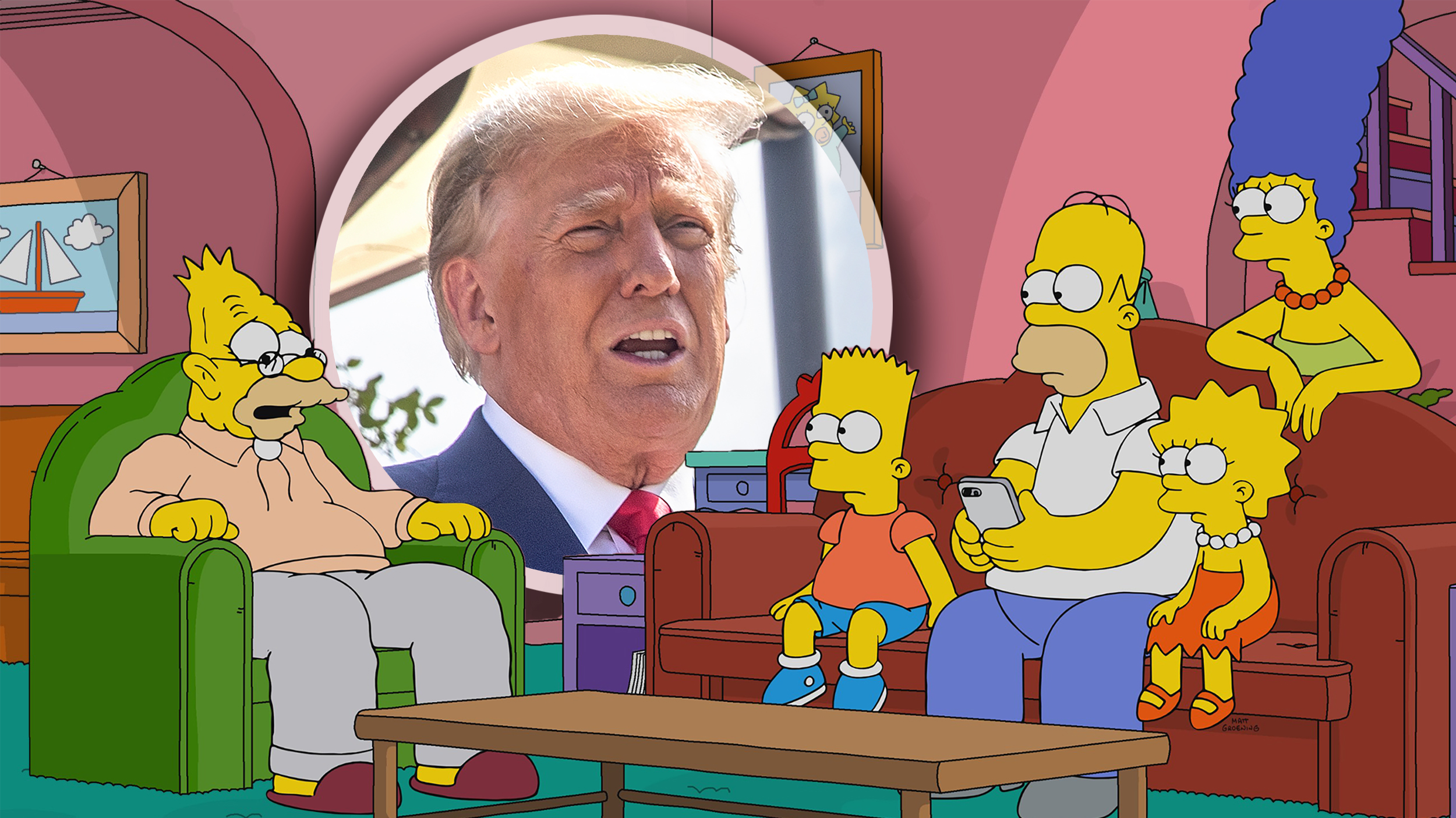 Former US President Donald J. Trump
THE SIMPSONS