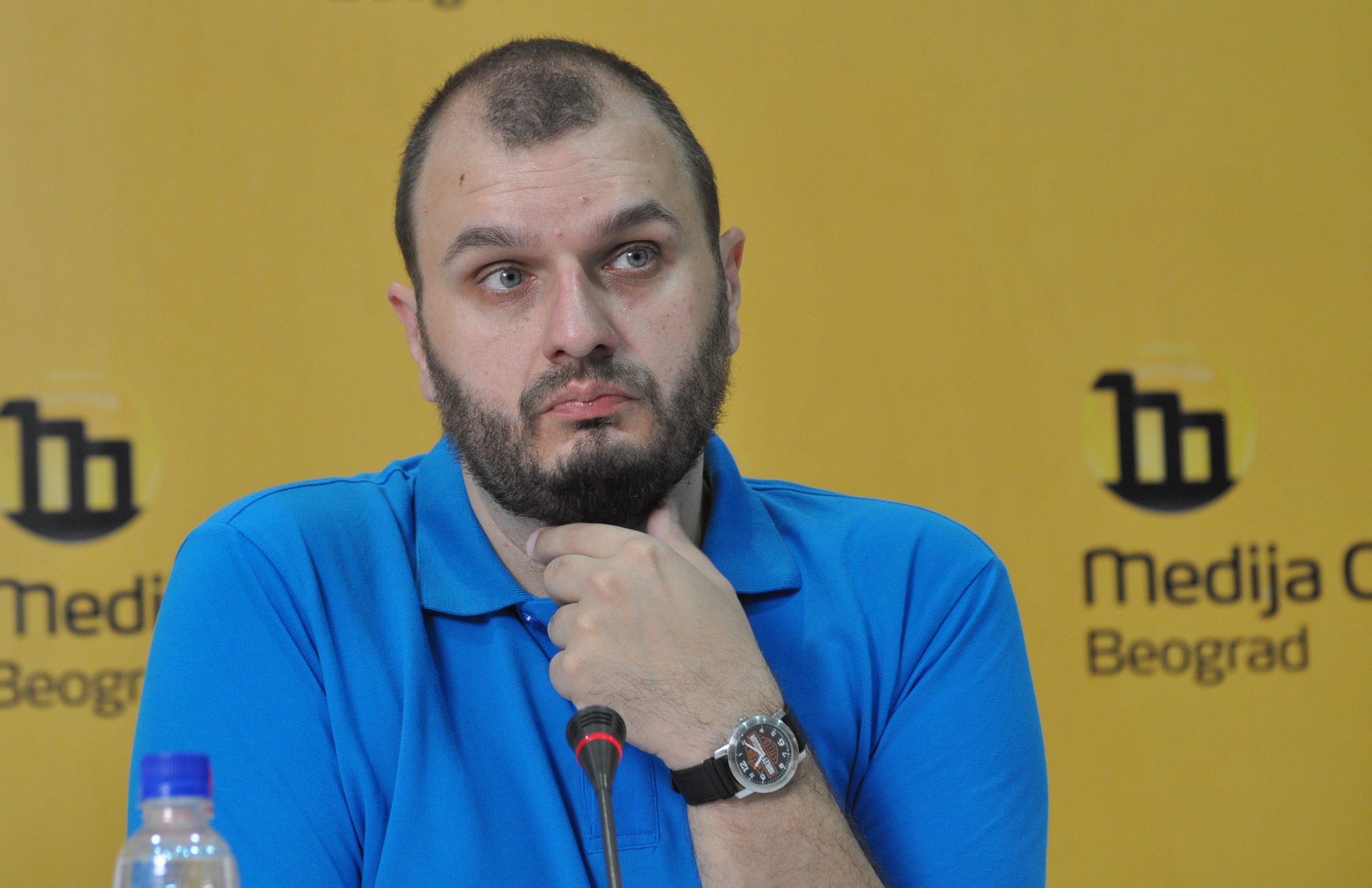 Boban Stojanović, gej aktivista Foto: Medija Centar Beograd