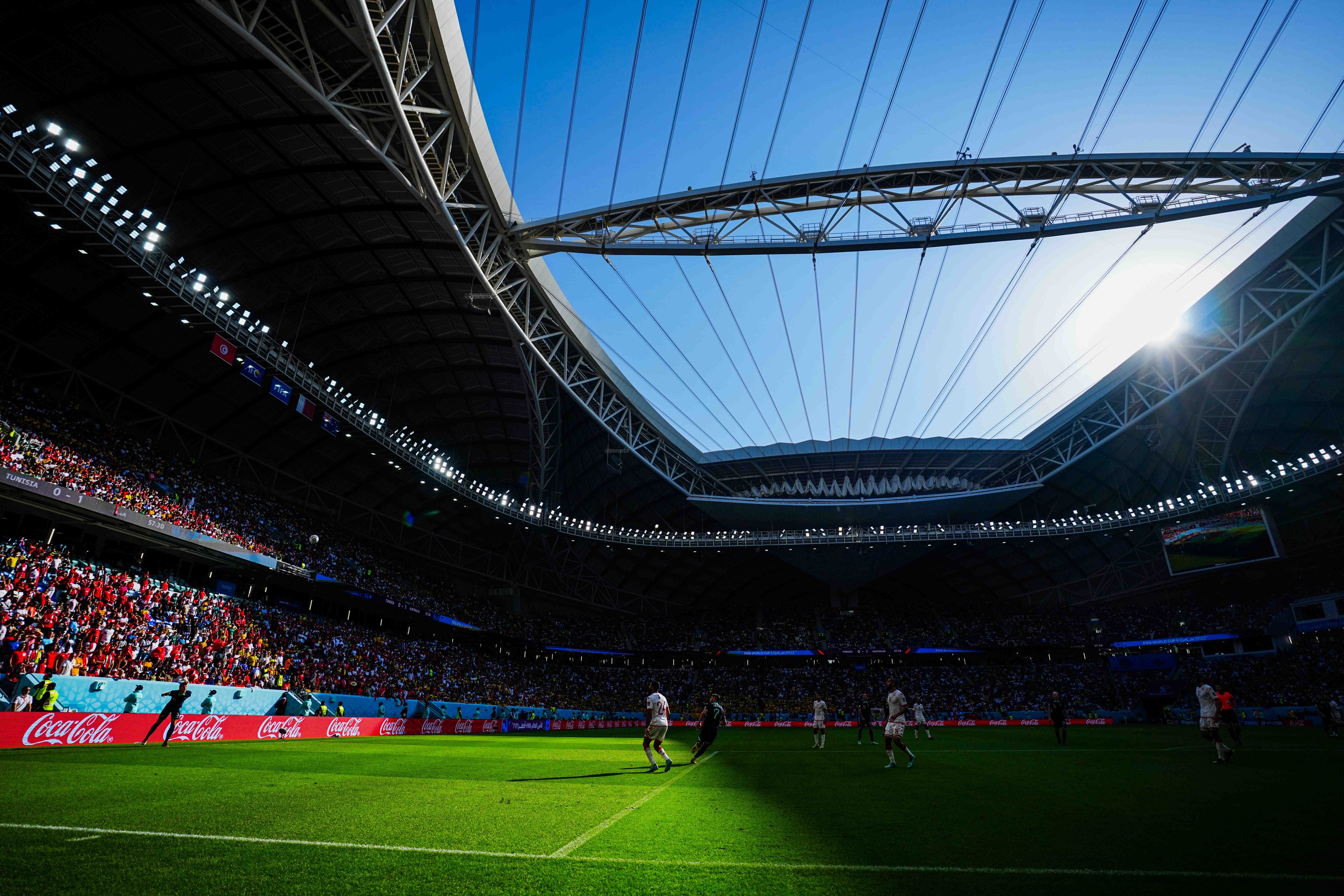 Tunisia v Australia, FIFA World Cup 2022, Group D, Football, Al Janoub Stadium, Al Wakrah, Qatar - 26 Nov 2022