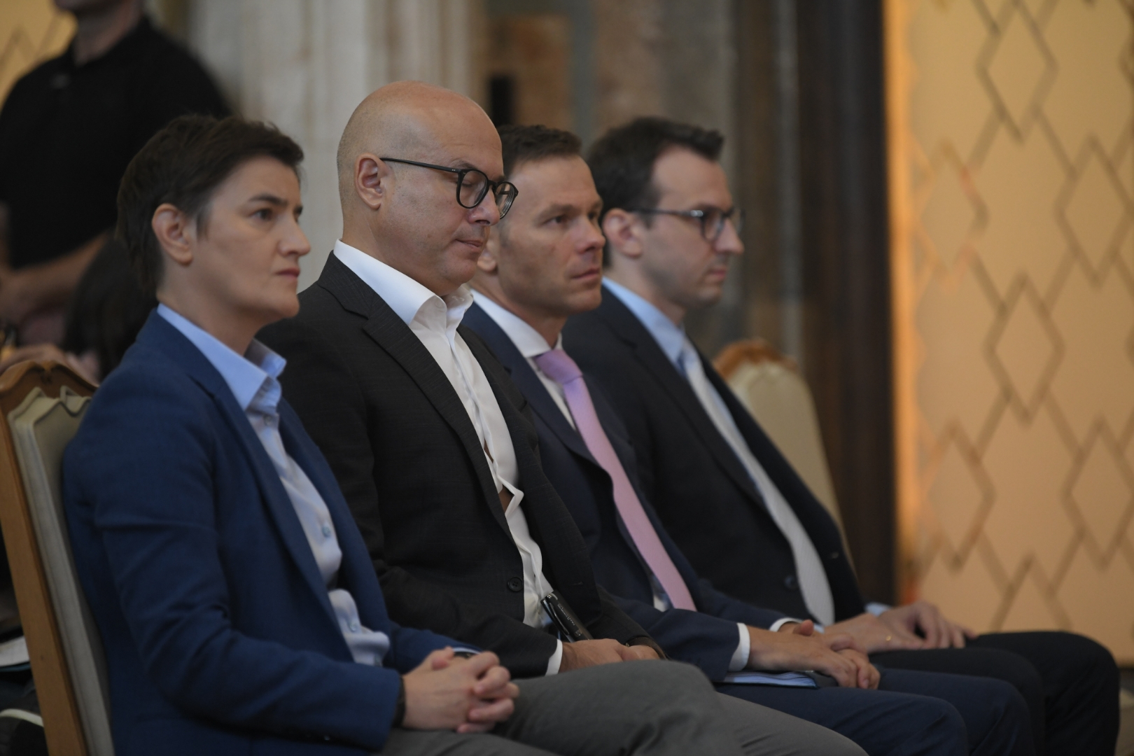 Beograd 27. avgust 2022. Predsednik Srbije obraca se javnosti povodom izbora mandatara u Predsednistvu Srbije Foto:Dragan Mujan/Nova.rs