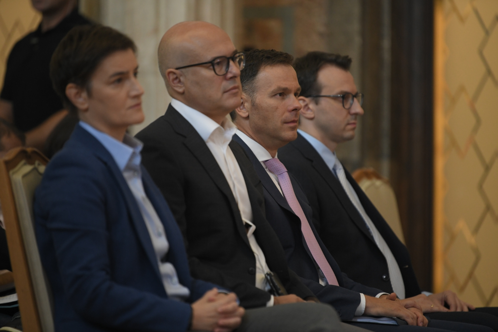 Beograd 27. avgust 2022. Predsednik Srbije obraca se javnosti povodom izbora mandatara u Predsednistvu Srbije Foto:Dragan Mujan/Nova.rs