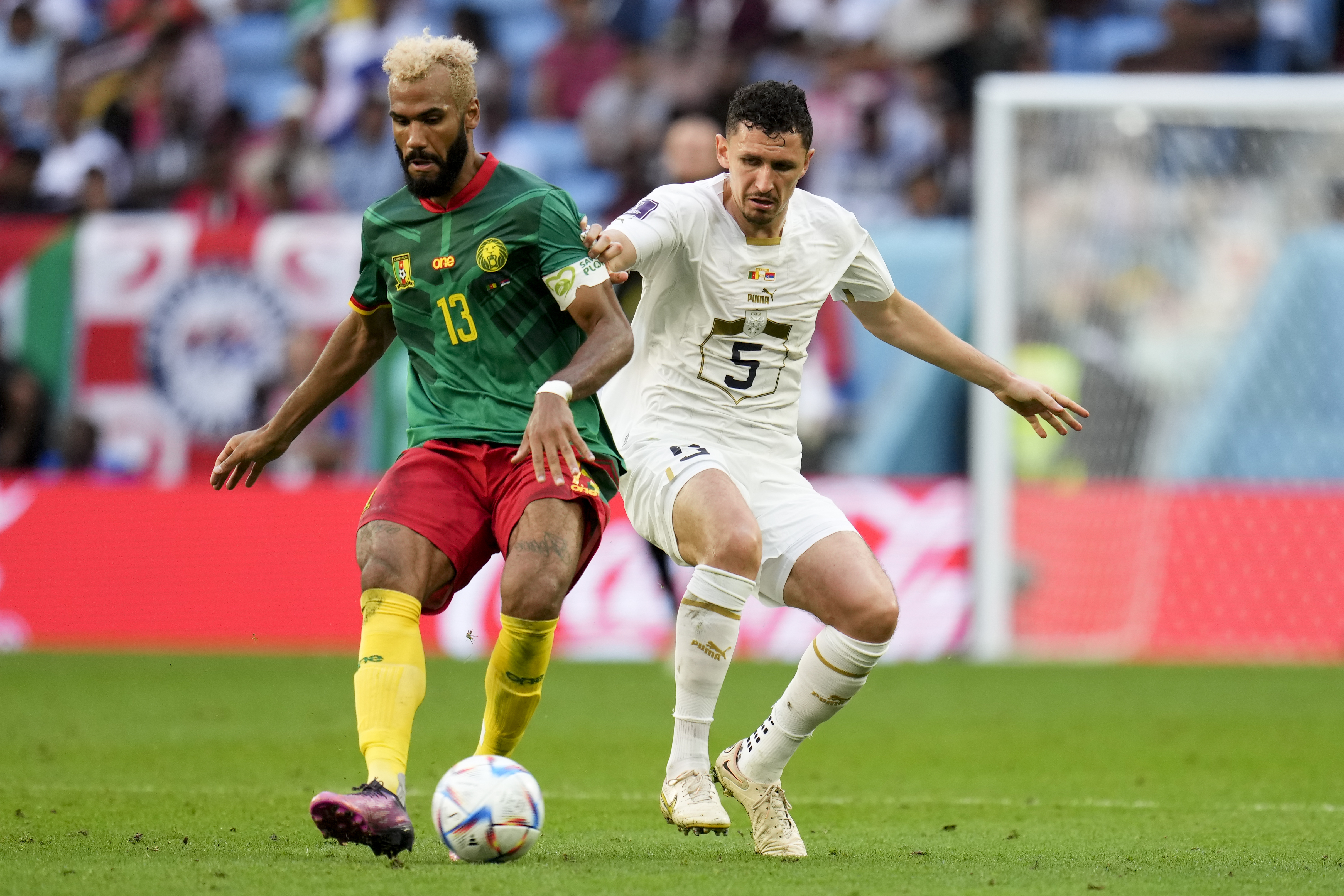 WCup Cameroon Serbia Soccer
