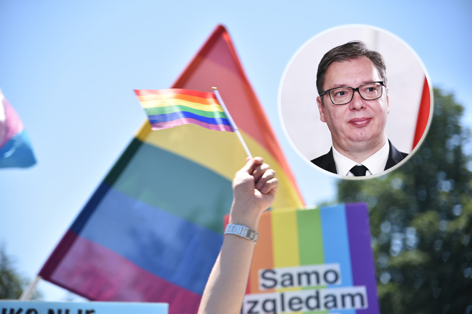 parada ponosa, vucic