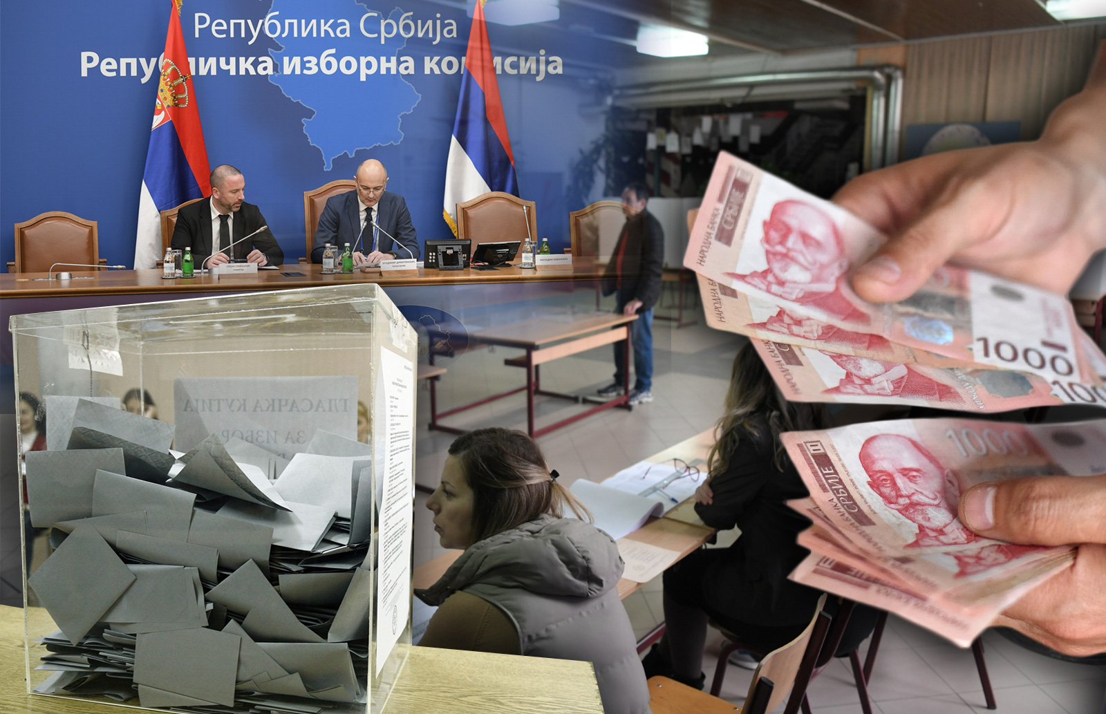 Republička izborna komisija, RIk, Novac,
Izbori, Kombo