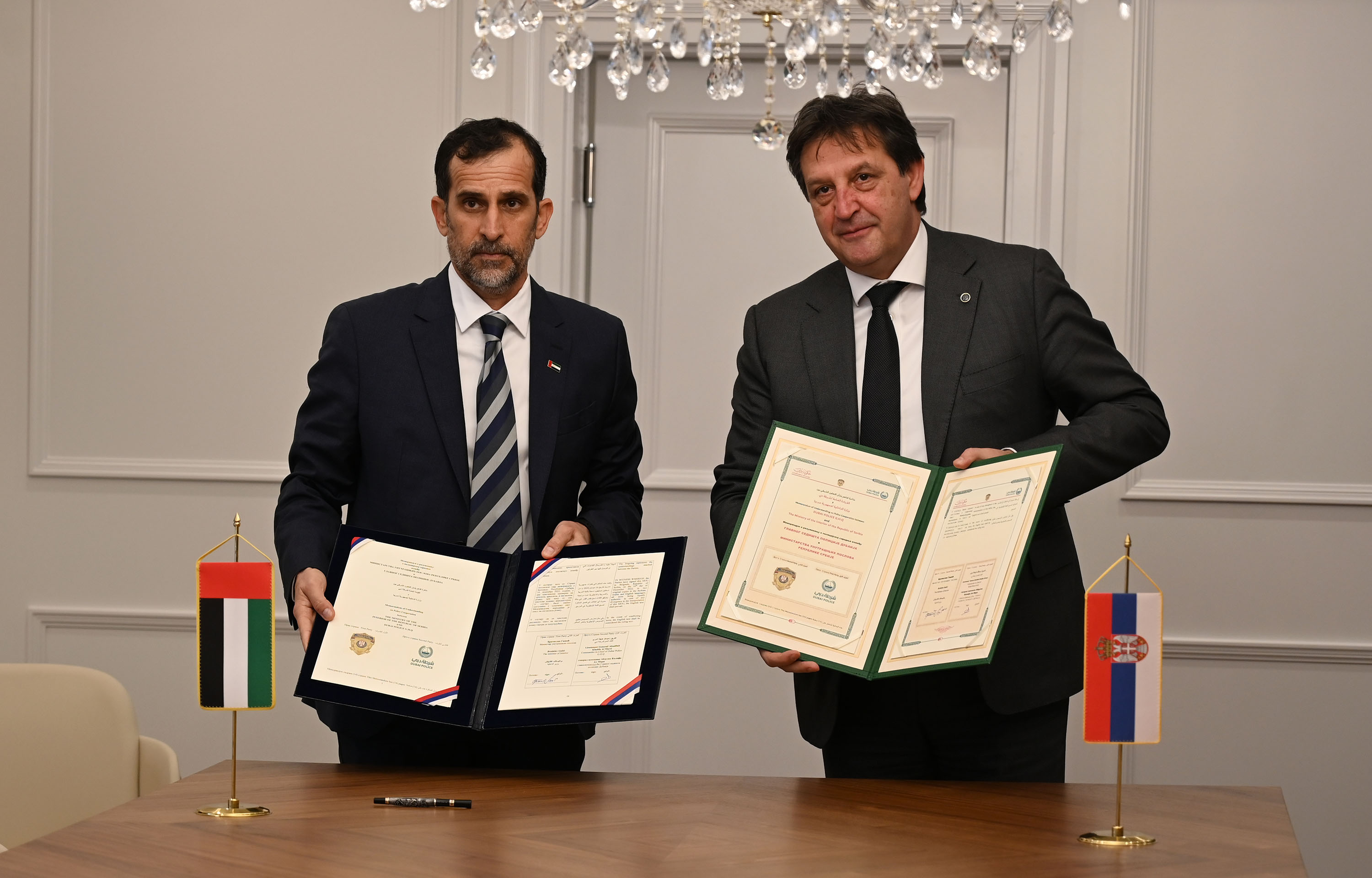 MUP-SAOPSTENJE-MINISTAR GASIC-DIREKTOR POLICIJE DUBAIJA-SASTANAK