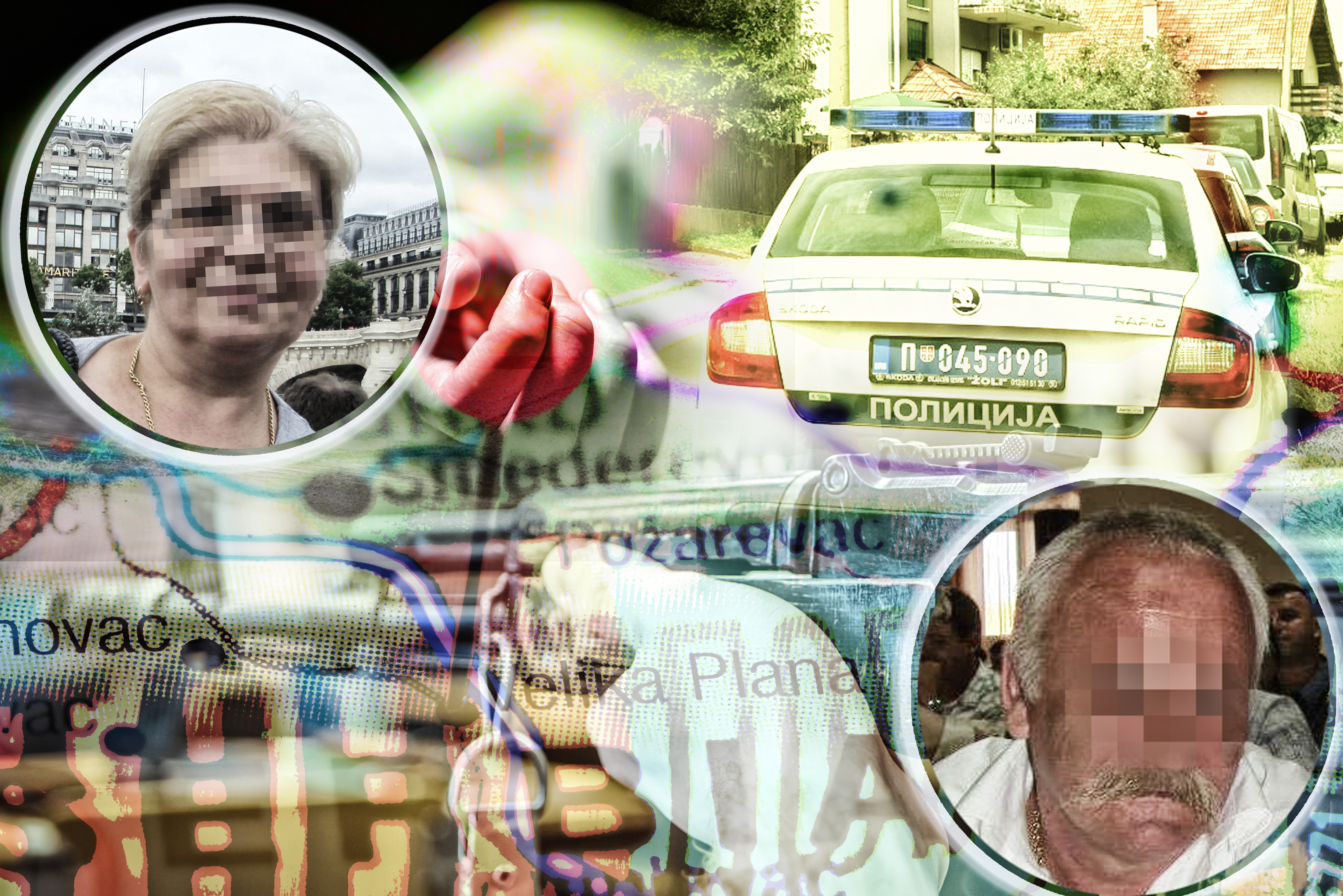 Velika Plana pinned on a map of Serbia Ljubodrag Nikolić iz Markovca kod Velike Plane ubio je juče svoju suprugu Milanku iz lovačke puške