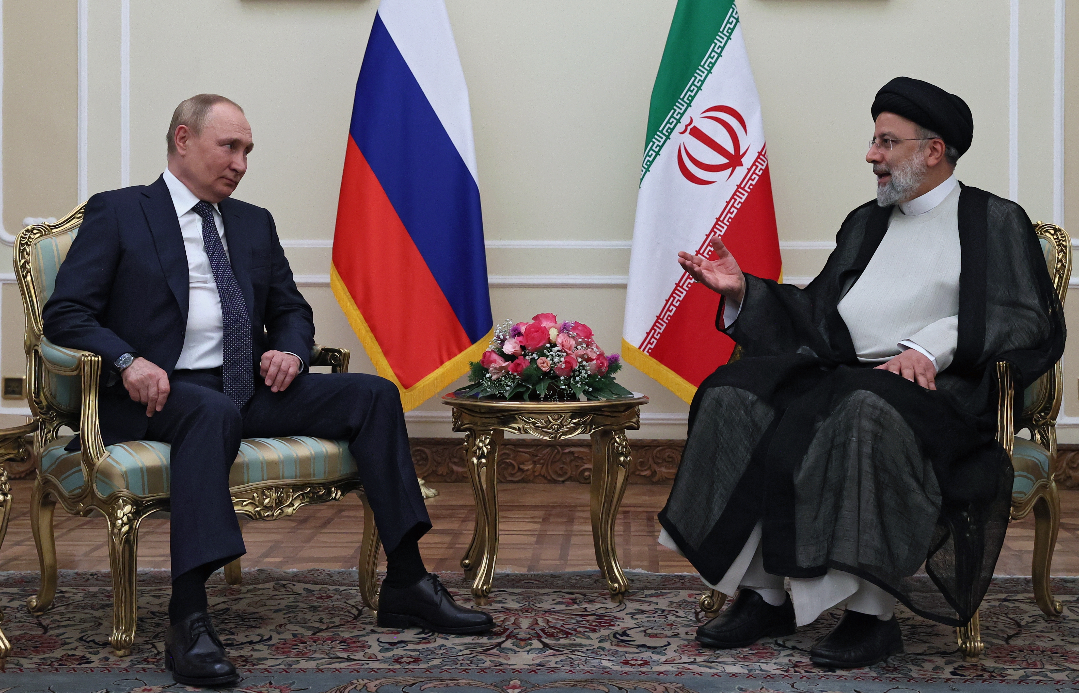 Russian President Putin visits Iran