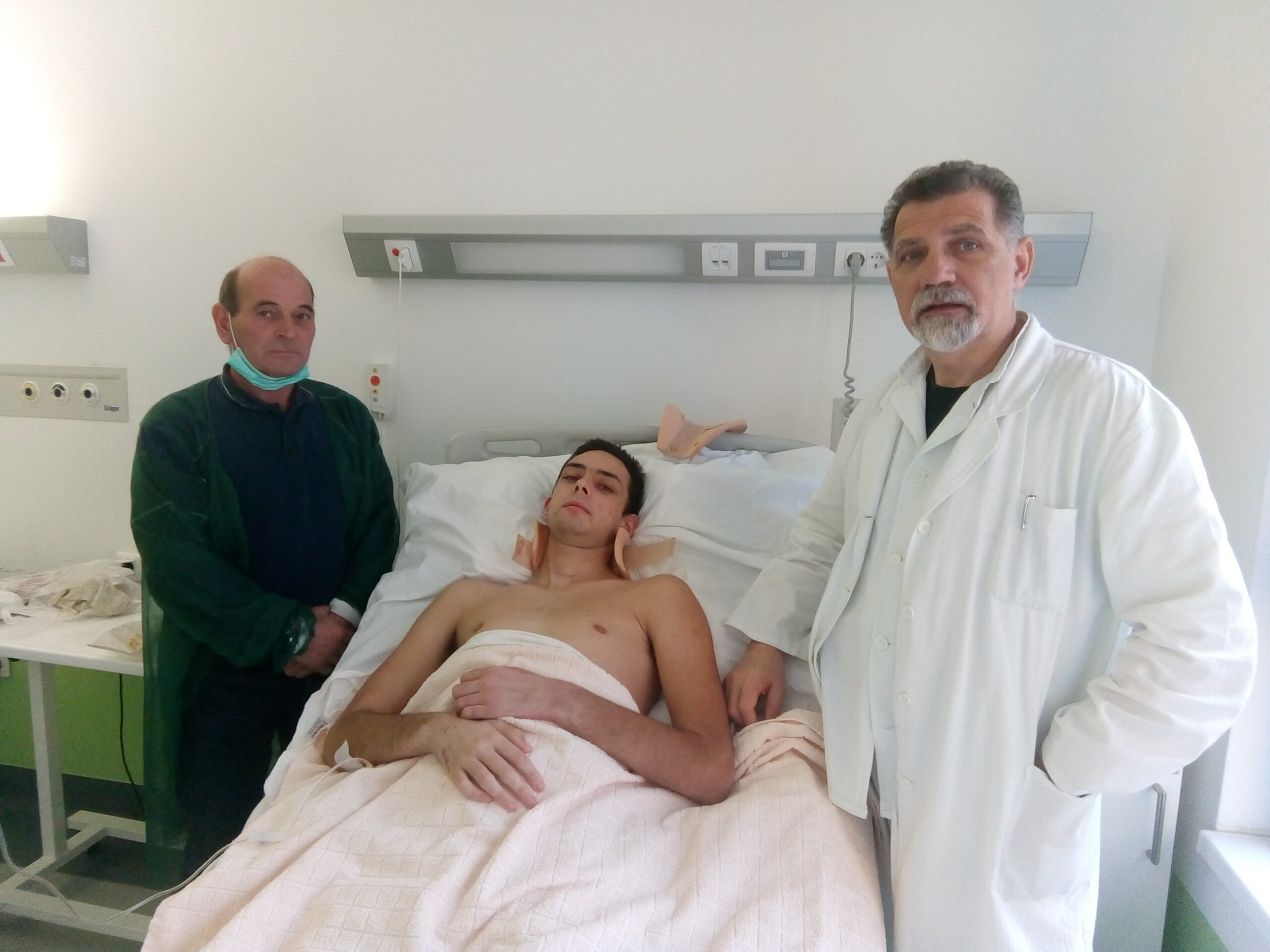 Marko Lazarević u bolnici
