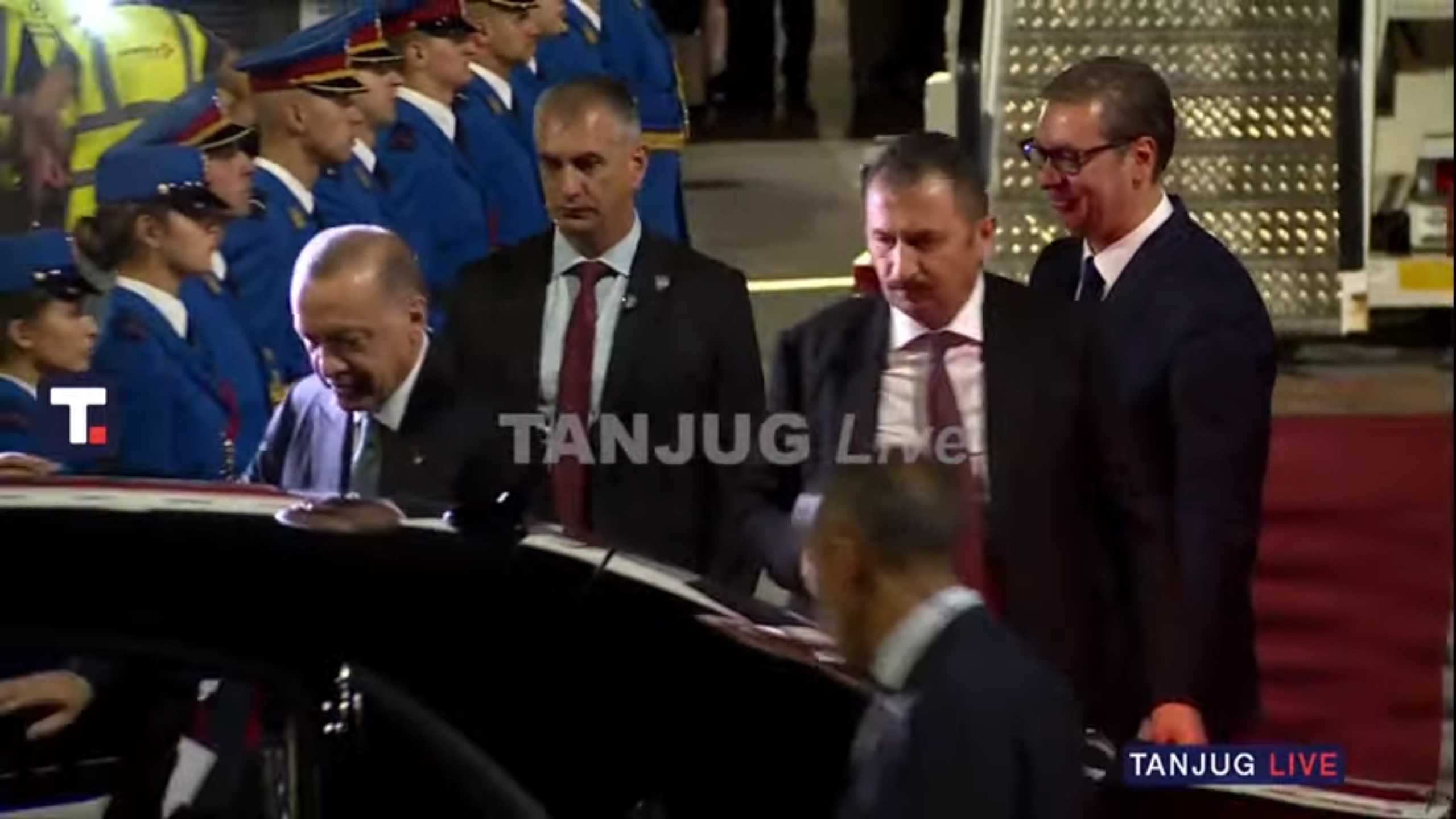 Beograd, 6. septembra 2022 - Predsednik Srbije Aleksandar Vucic bice domacin predsedniku Turske Redzepu Tajipu Erdoganu, koji danas i sutra, boravi u zvanicnoj poseti Srbiji.