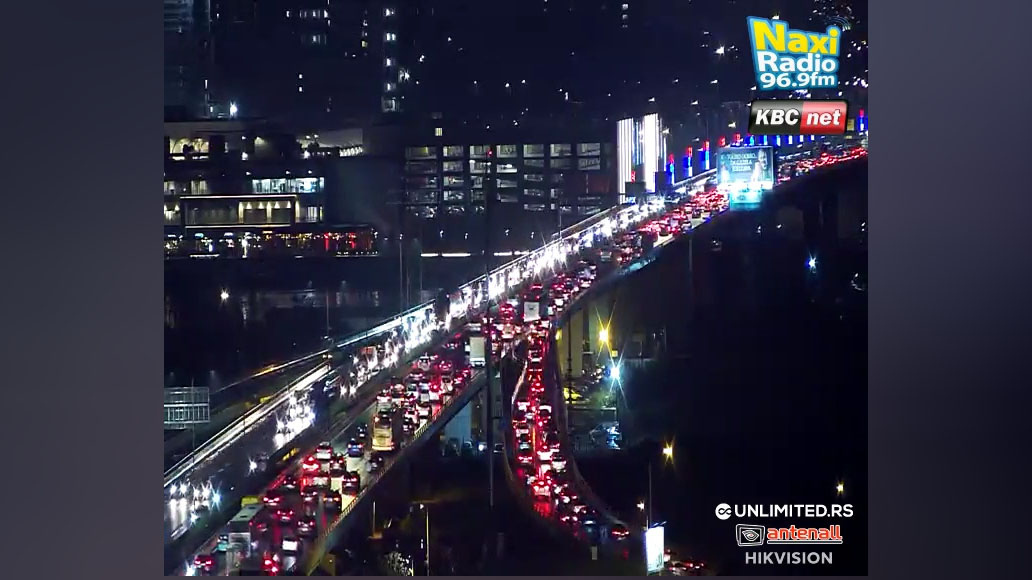 Gazela, gužva, saobraćaj Foto: Naxi kamere